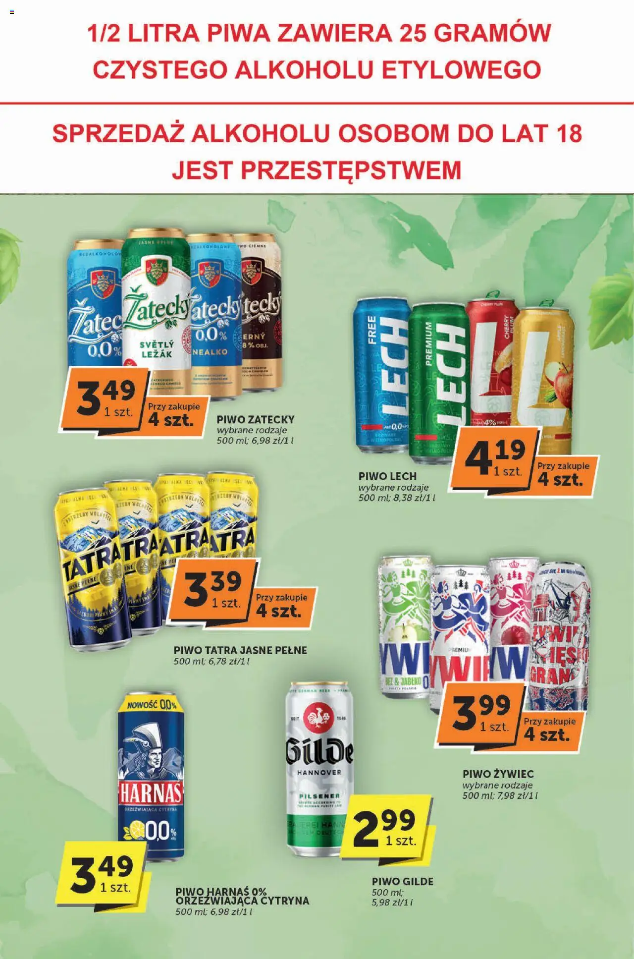 Euro Sklep Gazetka - Katalog od 16.10.2025 | Strona: 28 | Produkty: Cytryna, Leżak, Harnaś, Piwo