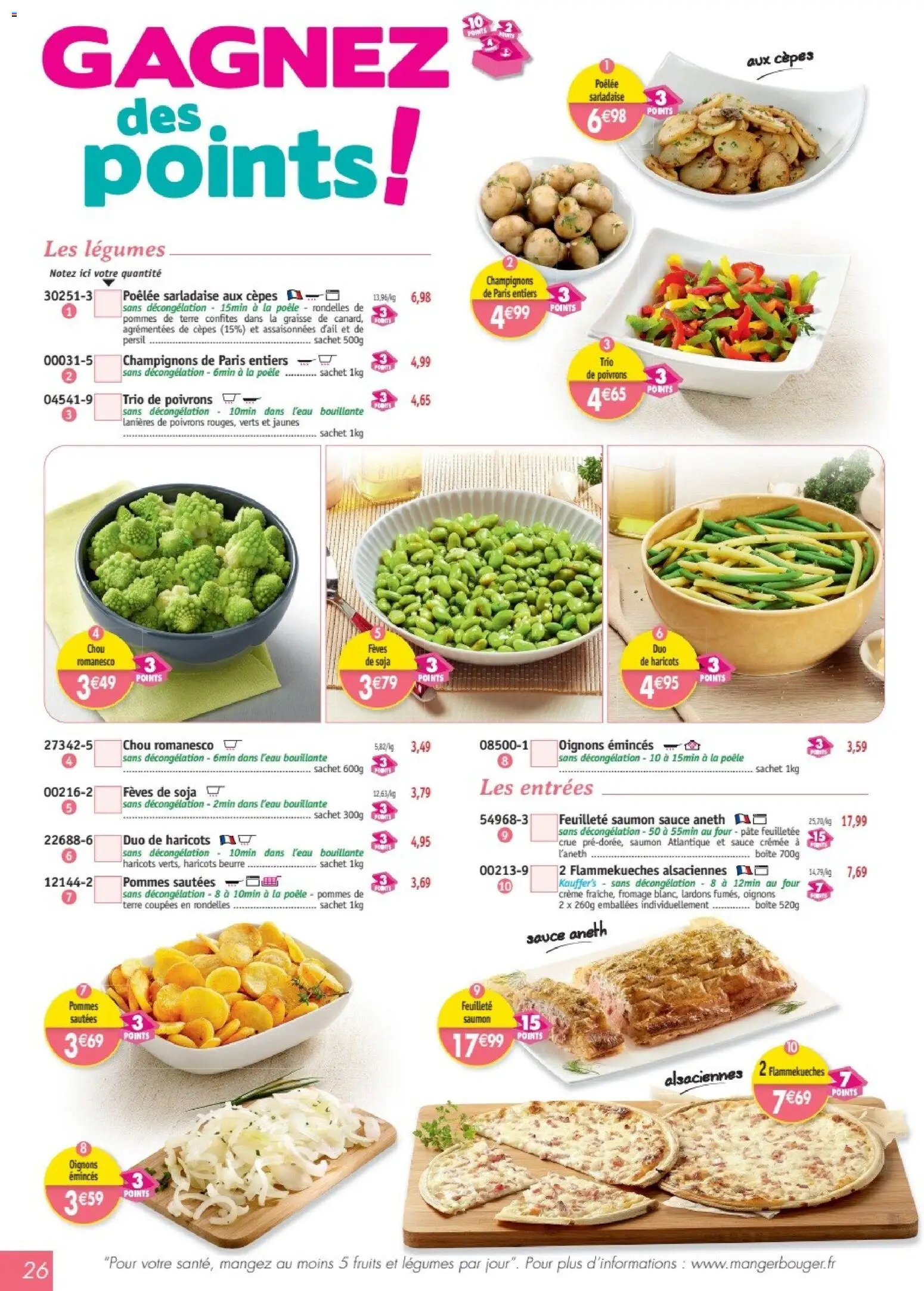 {H1} | Page: 26 | Produits: Four, Pâte feuilletée, Pommes, Saumon