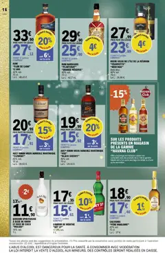 E.Leclerc - Prévisualisation de BOISSON SPIRITUEUSE À BASE DE RHUM ET NOIX DE COCO "MALIBU", Boisson spiritueuse à base de rhum et noix de coco, 18% vol., 1 L. valide à partir de 02.12.2025 | Page: 16