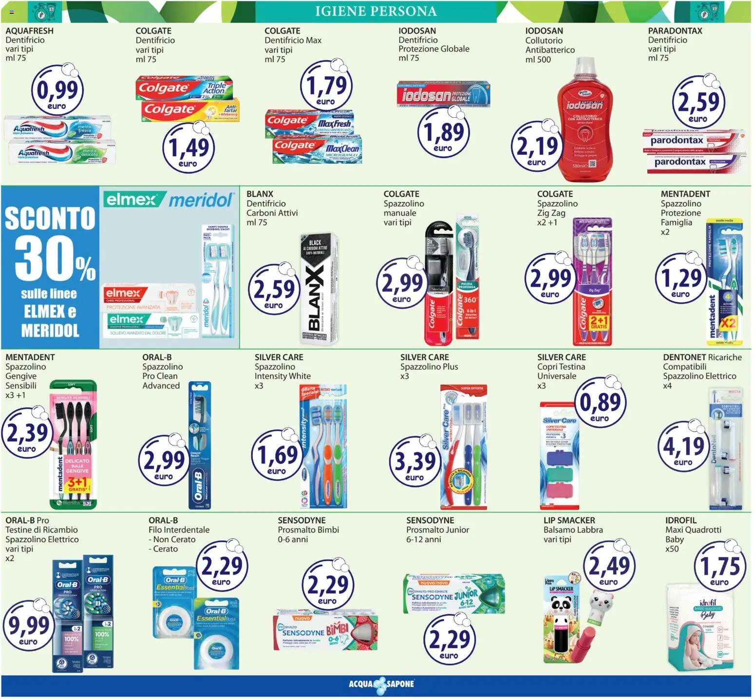Volantino Acqua e Sapone del 26.03.2026 | Pagina: 9