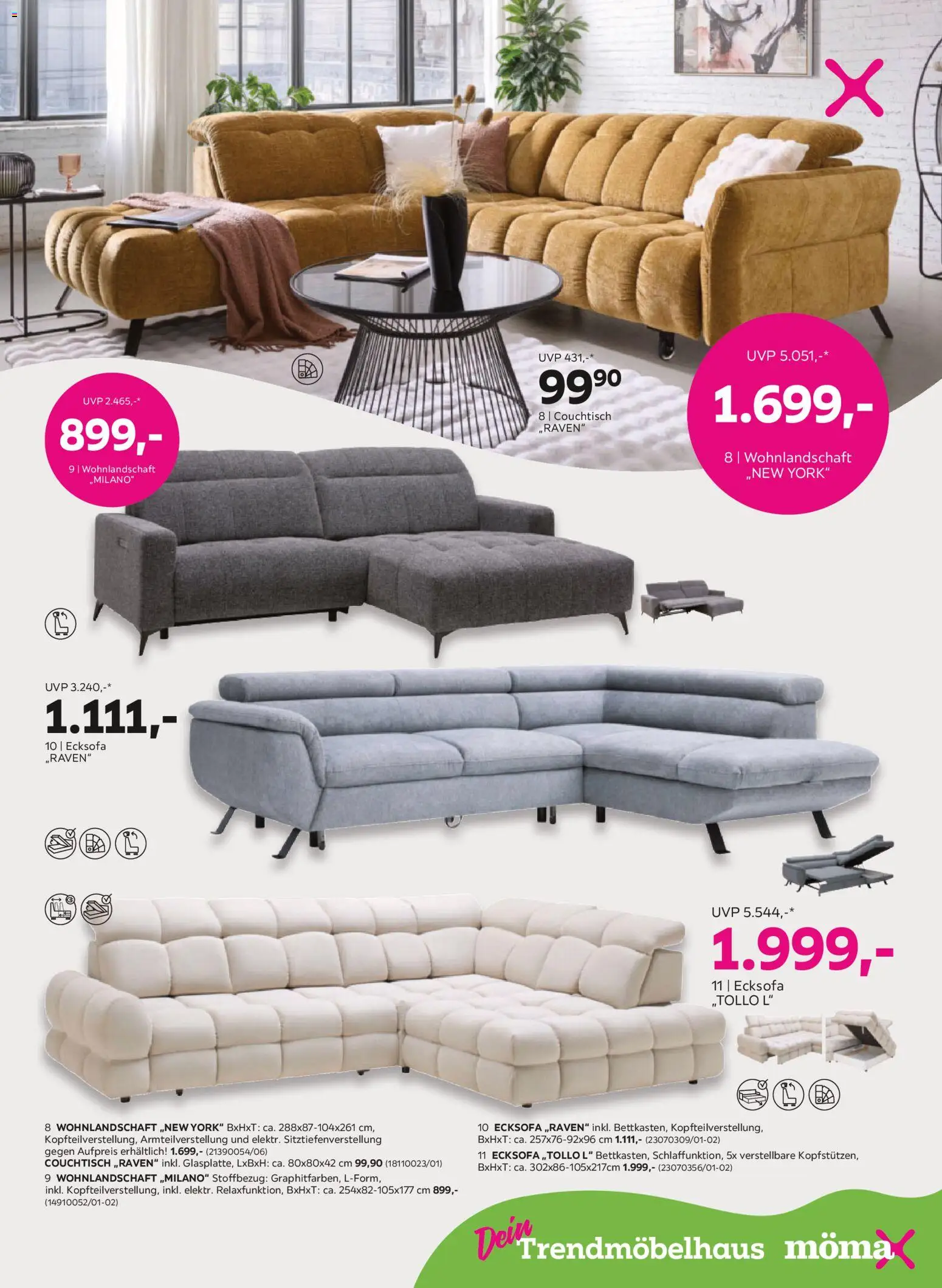 Mömax Prospekt aktuell gültig ab 28.04.2026 | Seite: 9 | Produkte: Couchtisch