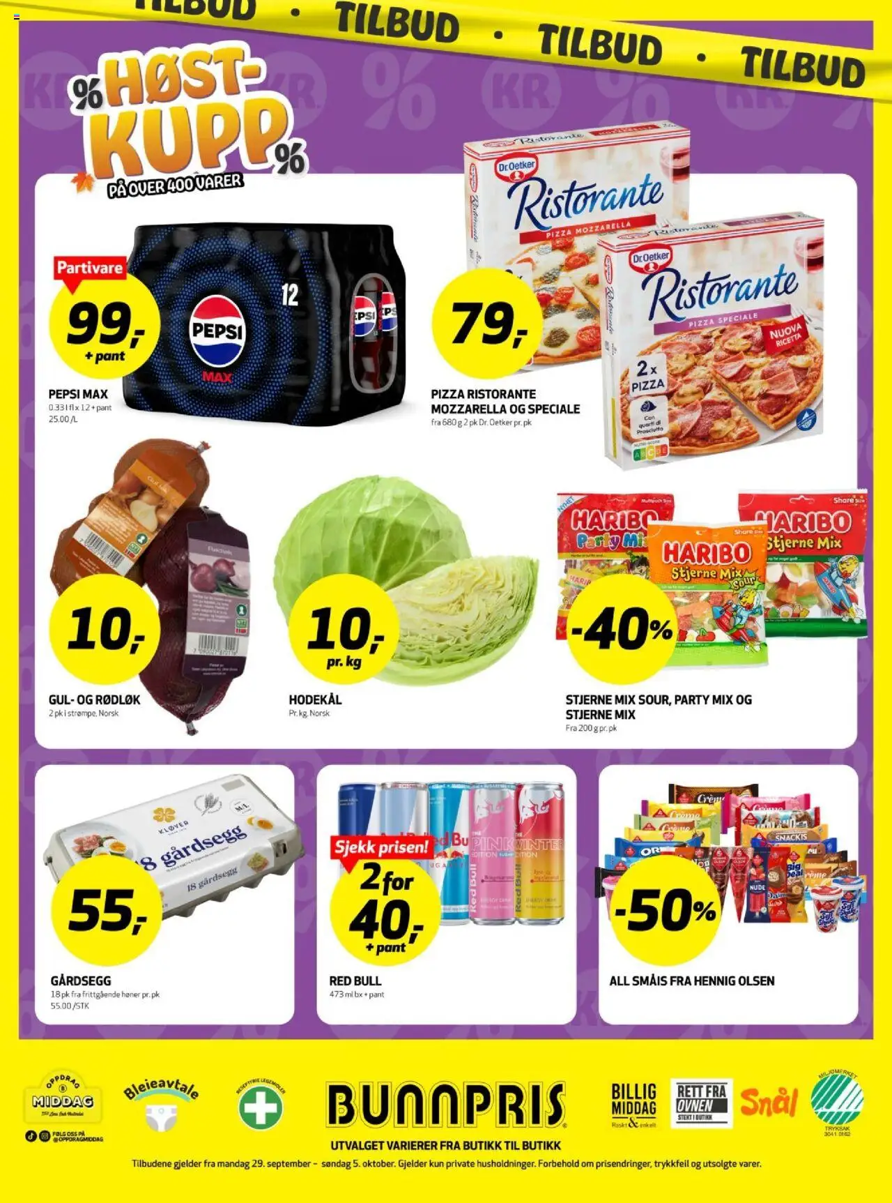 {H1} | Side: 26 | Produkter: Pizza, Nattkräm, Маслянка, Rødløk