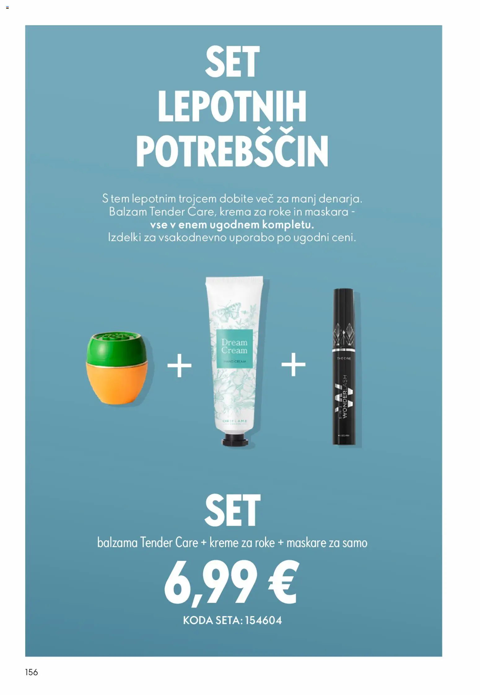 Novi Oriflame katalog ponudbe – veljaven od 31.12.2025 | Stran: 156 | Izdelki: Maskara, Krema, Krema za roke