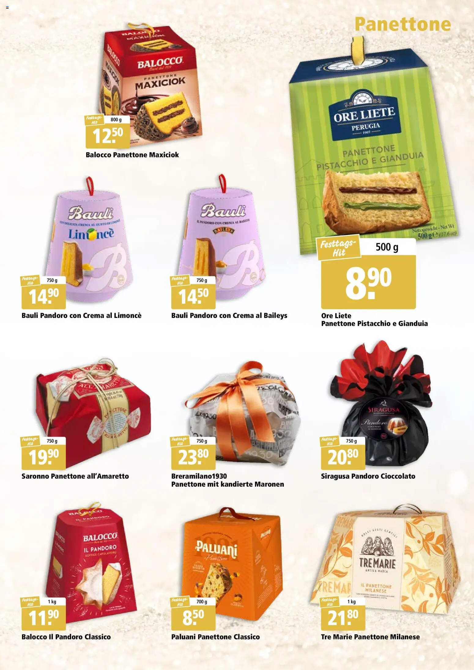 Aligro Aktionen Festtags-Hits Schlieren, Gossau SG, Frauenfeld, Rapperswil-Jona, Sargans, Bern, Brüttisellen, Pratteln, Emmen, Spreitenbach – gültig ab 03.11.2025 | Seite: 11