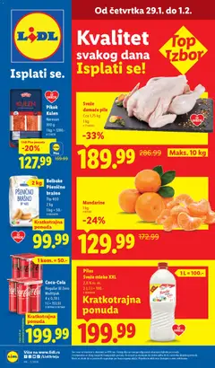 Lidl katalog - pregled Lidl kataloga - važi od 29.01.2026
