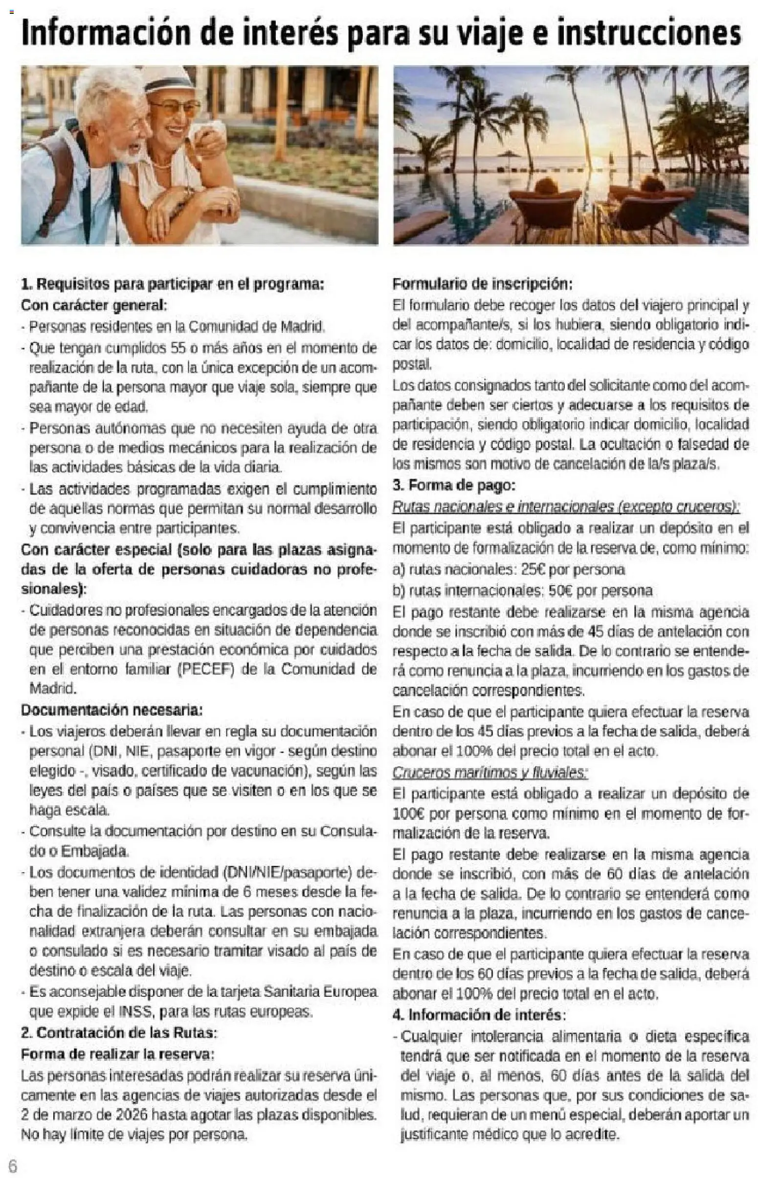 Viajes El Corte Inglés Rutas Culturales de la Comunidad de Madrid │ válido desde el 01.04.2026 | Página: 6 | Productos: General