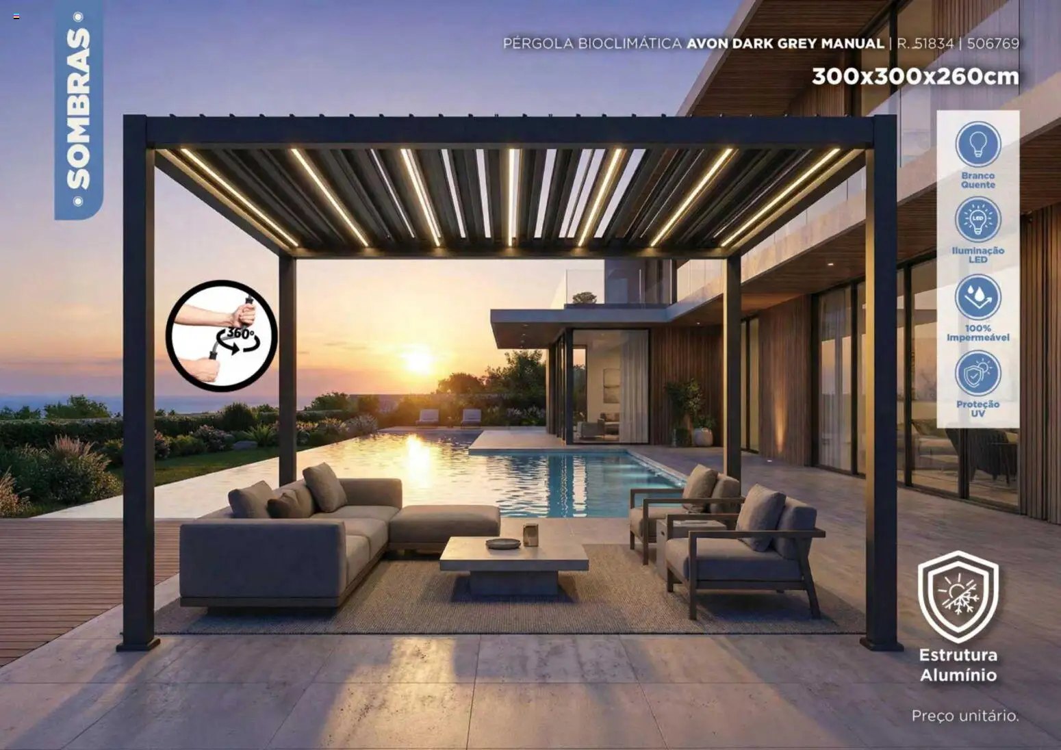 Espaço Casa folheto Ar Livre 2026 │ válido de 07.03.2026 | Página: 240 | Produtos: Sombras