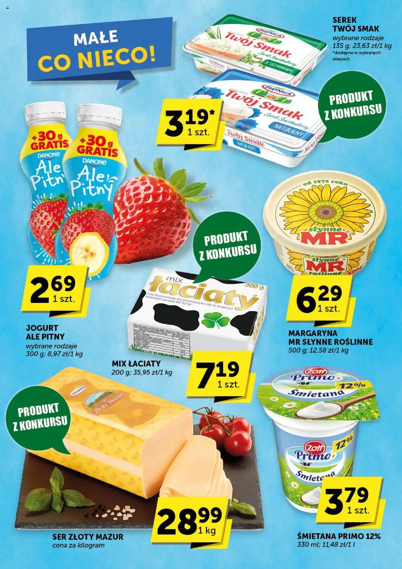 Groszek Gazetka od 07.08.2025 | Strona: 22 | Produkty: Serek, Ser, Jogurt, Śmietana
