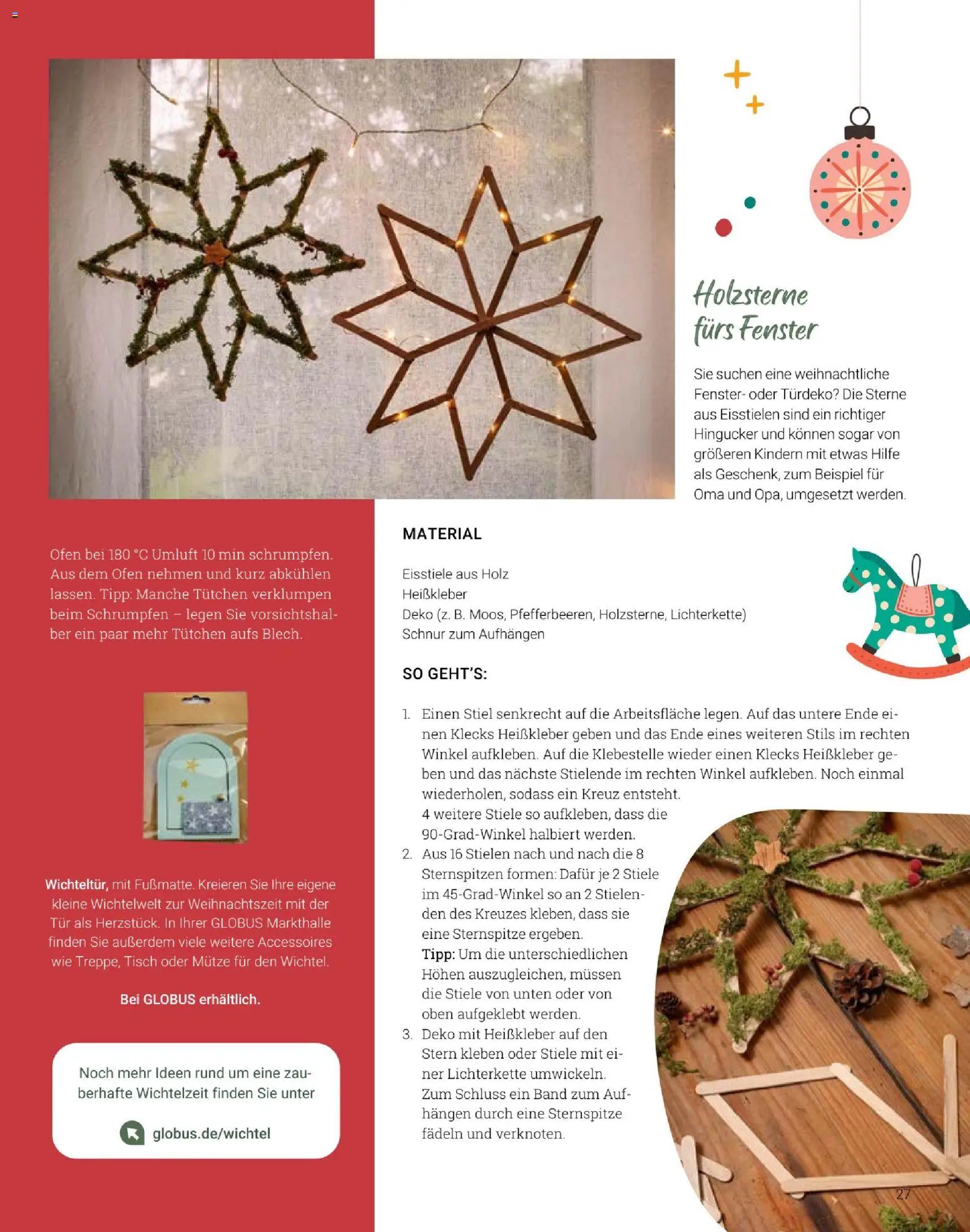 Globus Mio Magazin – gültig ab 01.12.2025 | Seite: 27 | Produkte: Ofen, Tisch, Tür