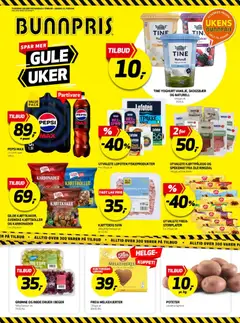 Forhåndsvisning av Bunnpris kundeavis gyldig fra 09.02.2026