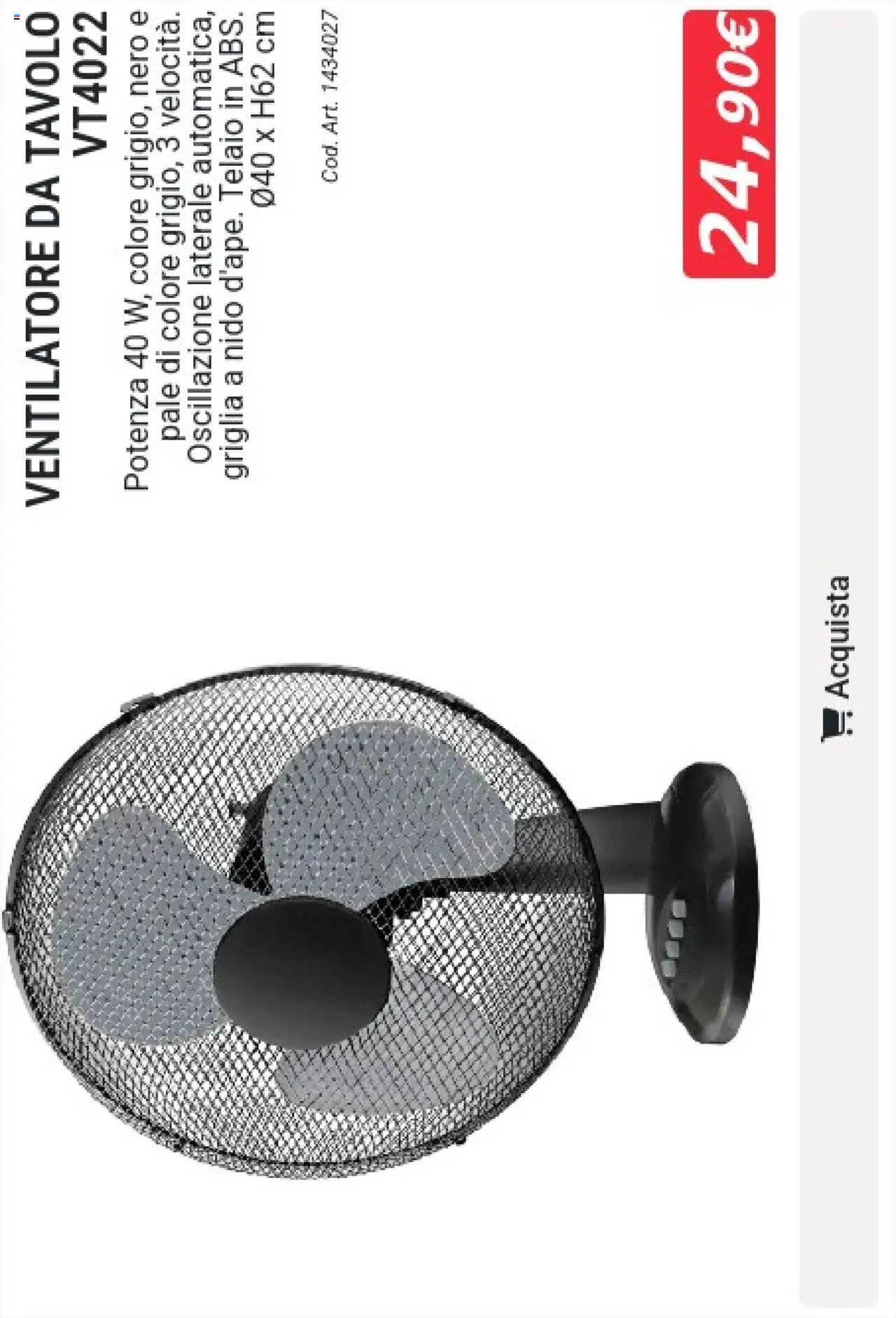 Volantino Brico io del 01.03.2025 | Pagina: 58 | Prodotti: Ventilatore, Griglia, Tavolo