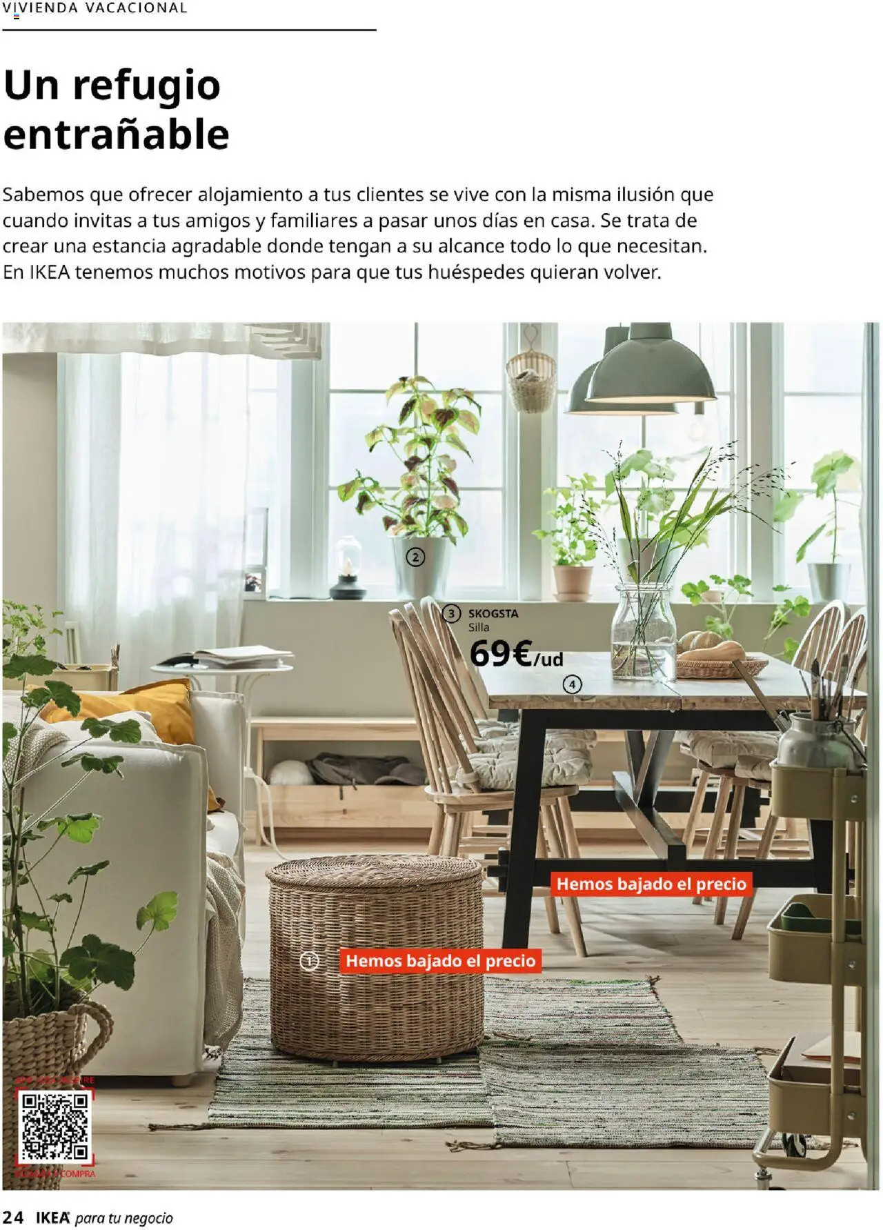 Catálogo IKEA para tu negocio │ válido desde el 04.02.2025 | Página: 24 | Productos: Silla
