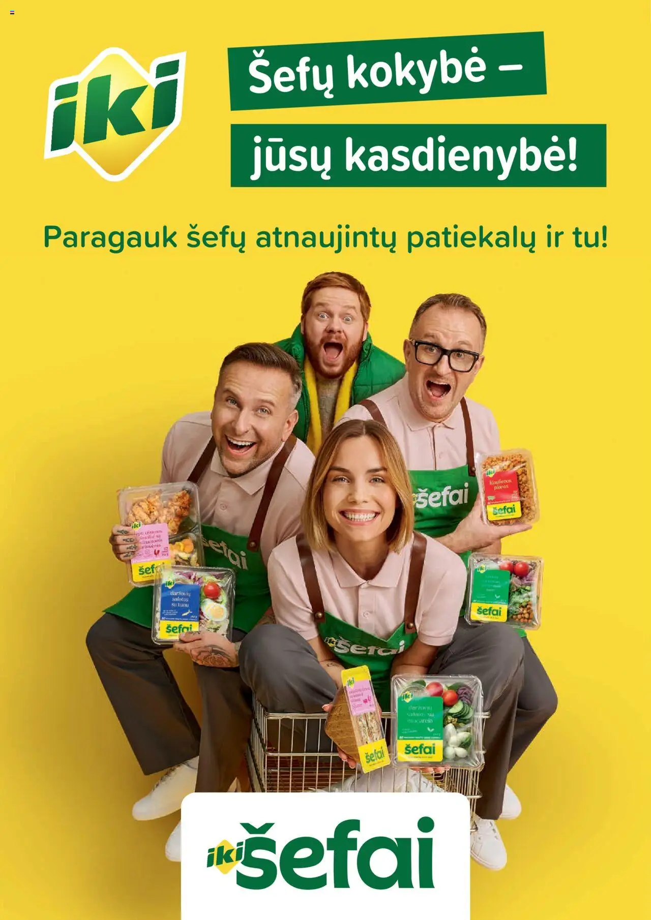 IKI - Leidinys - Specialūs pasiūlymai IKI parduotuvės klientams│galioja nuo 28.07.2025 | Puslapis: 2 | Prekių: Salotos