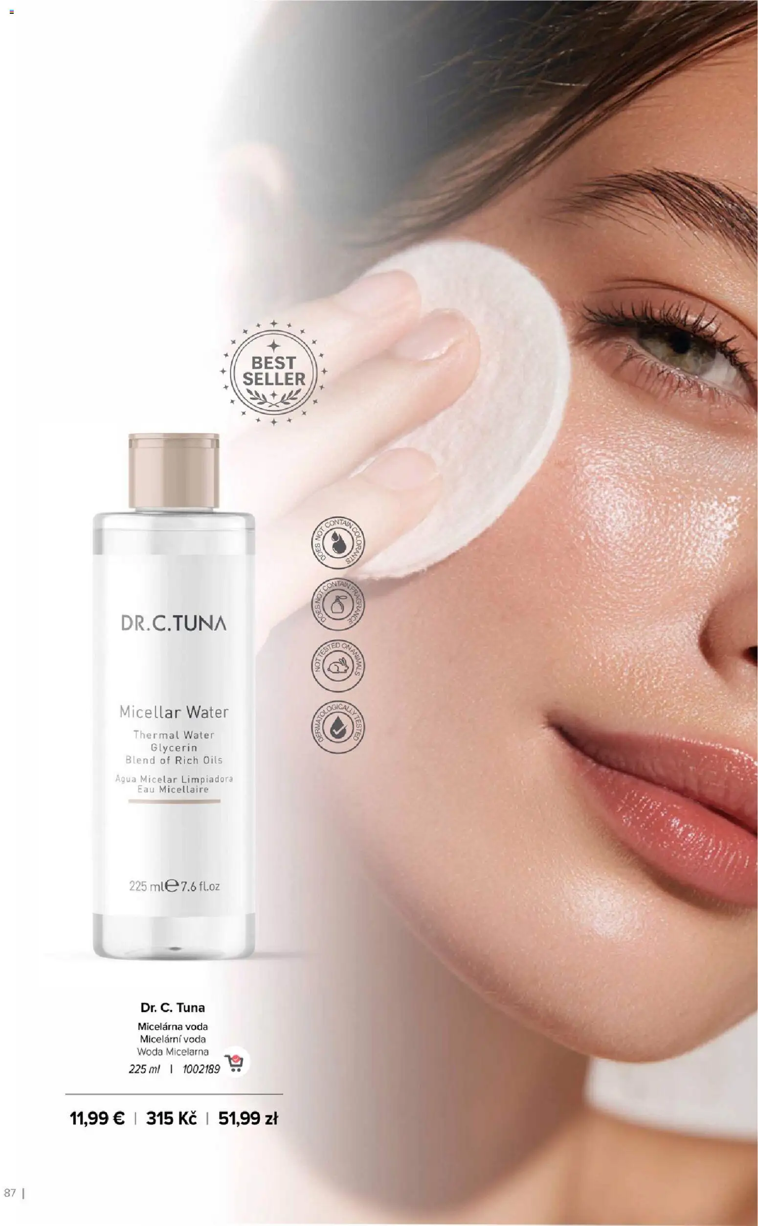 Nové Farmasi akcie – leták je platný od 01.01.2026 | Strana: 87 | Produkty: Voda