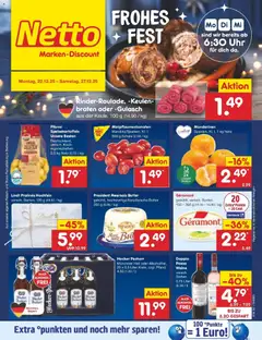 Netto Marken-Discount prospekt Ergolding	 ab 22.12.2025 gültig