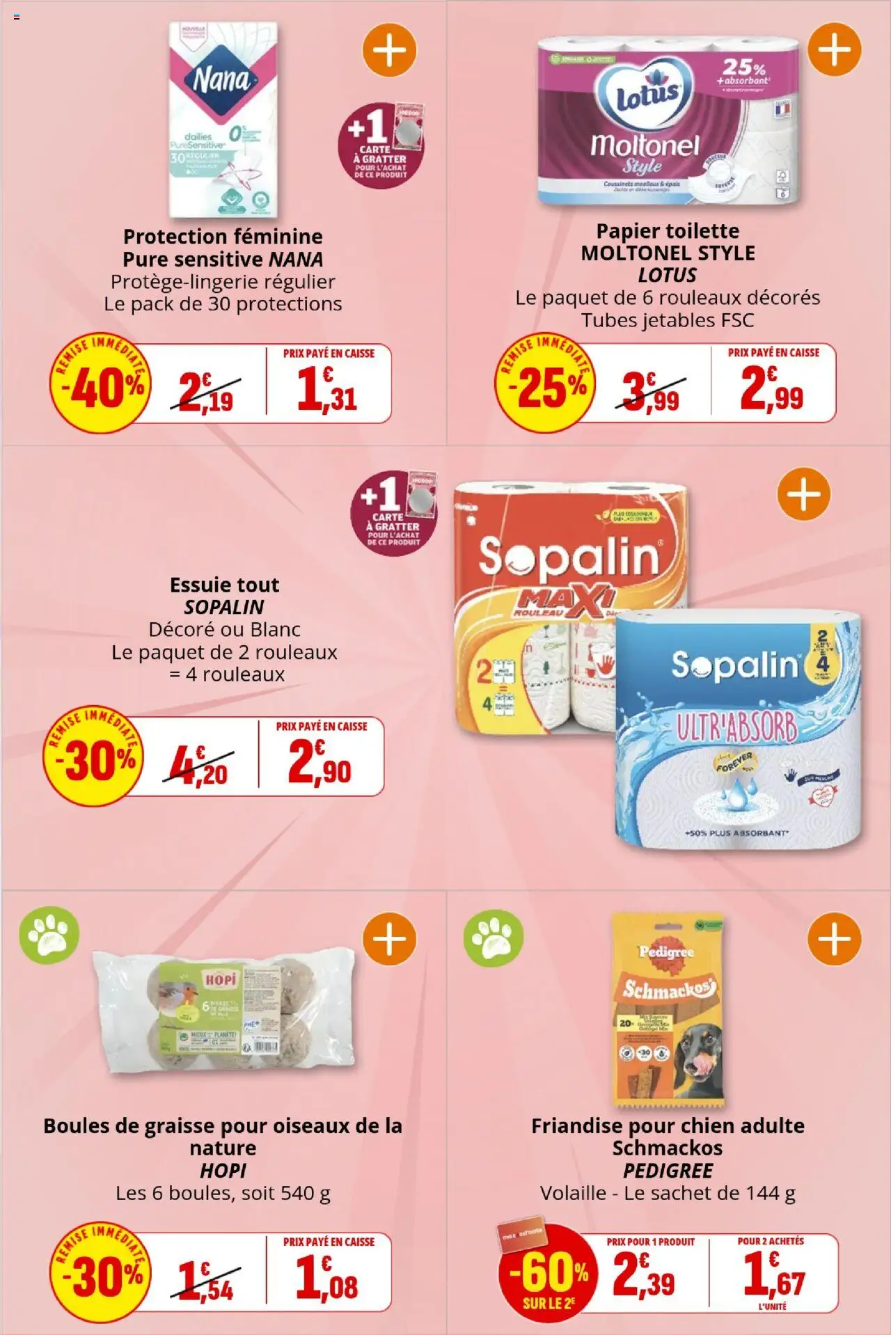 {H1} | Page: 40 | Produits: Papier toilette, Volaille