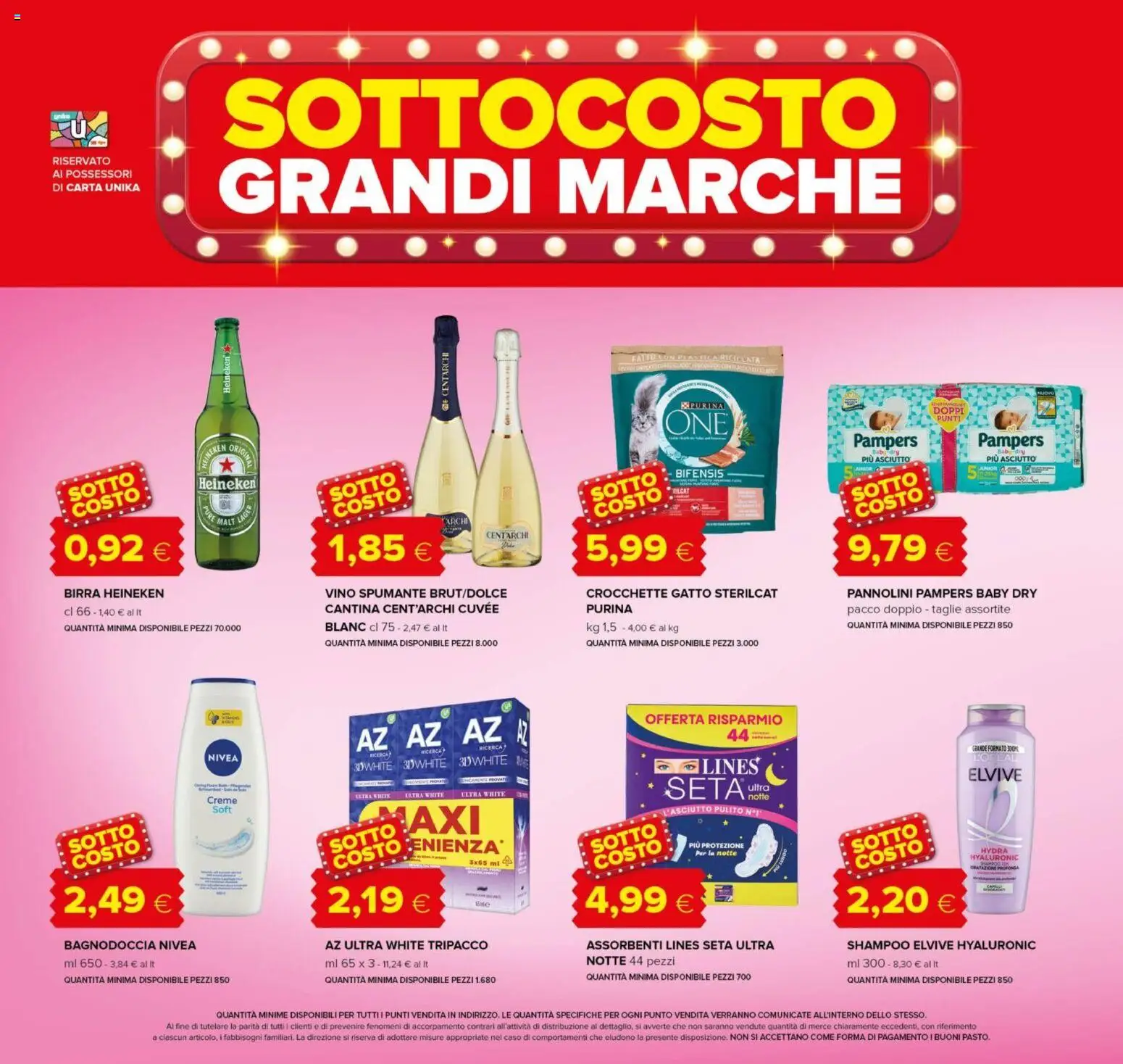 Volantino Oasi del 21.11.2025 | Pagina: 4 | Prodotti: Pannolini, Crocchette, Spumante, Crocchette gatto