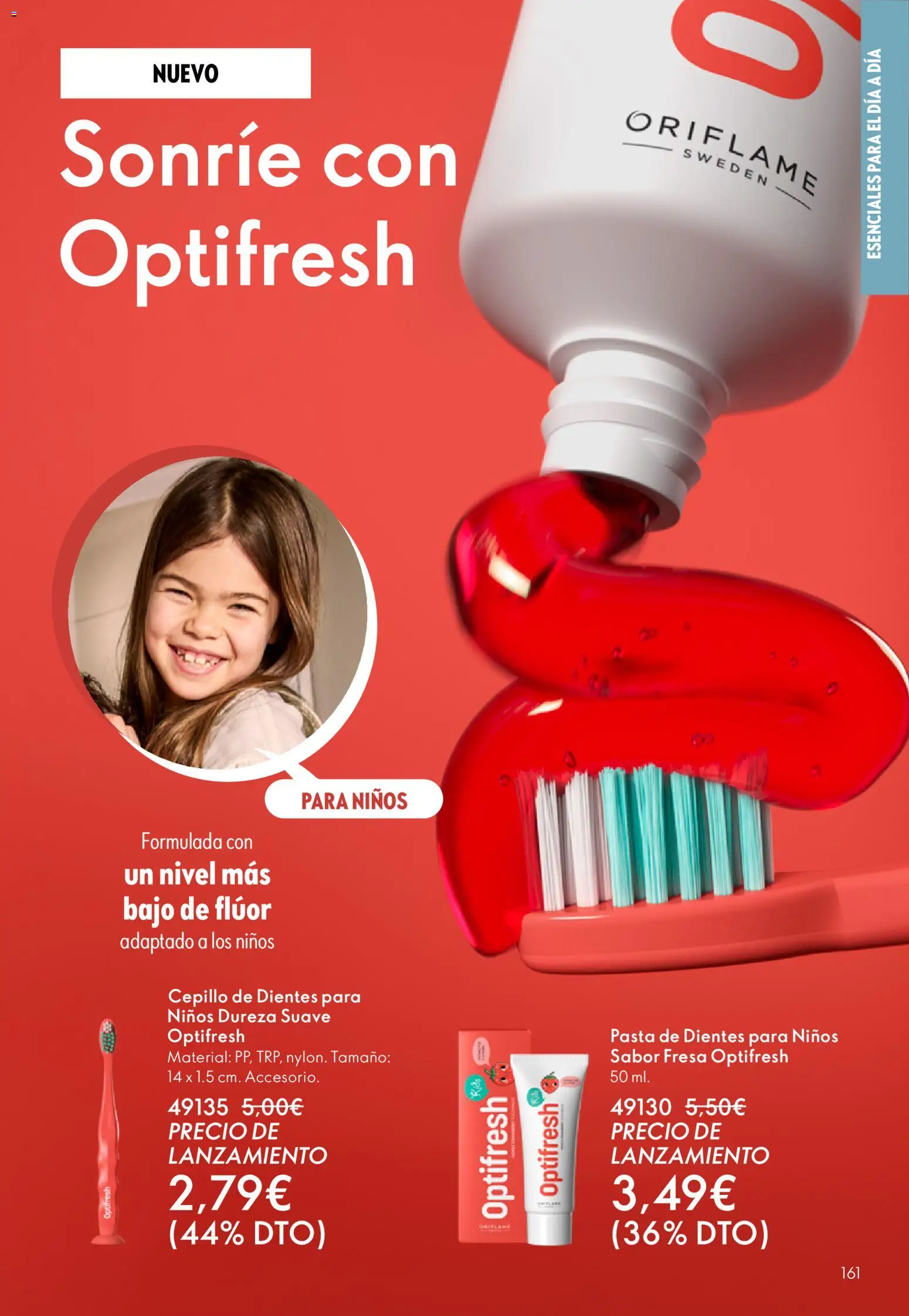 Oriflame - Catálogo Campaña 1 │ válido desde el 31.12.2025 | Página: 161 | Productos: Cepillo, Cepillo de dientes, Pasta, Δαμάσκηνο