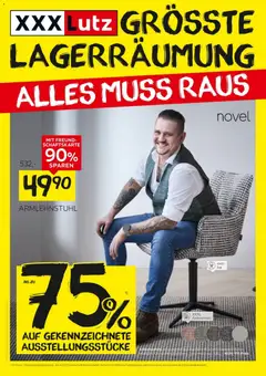 XXXL Lutz - Größte Lagerräumungsverkauf ab 09.11.2025 gültig