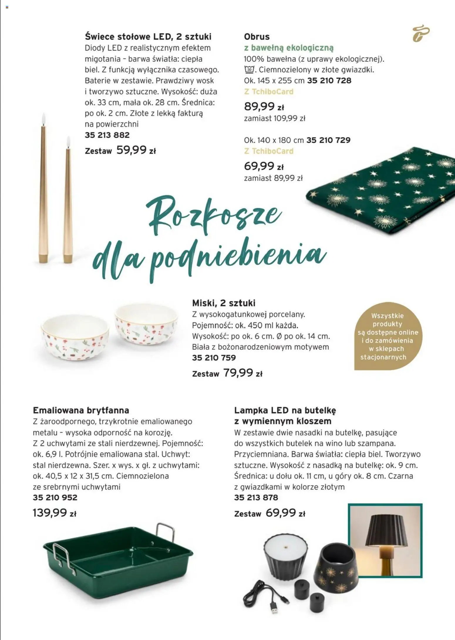 Tchibo promocje od 02.12.2025 | Strona: 3 | Produkty: Baterie, Wino, Świece