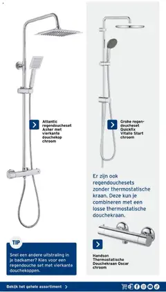 GAMMA - Sanitair magazine - Voorbeeld van een folder van GAMMA, geldig van 16.04.2025 | Pagina: 6 | Producten: Doucheset