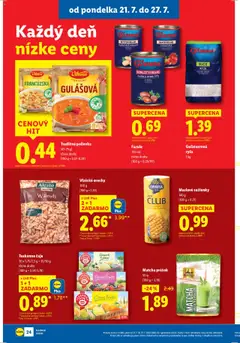 Lidl leták │ platný od 21.07.2025 | Strana: 30
