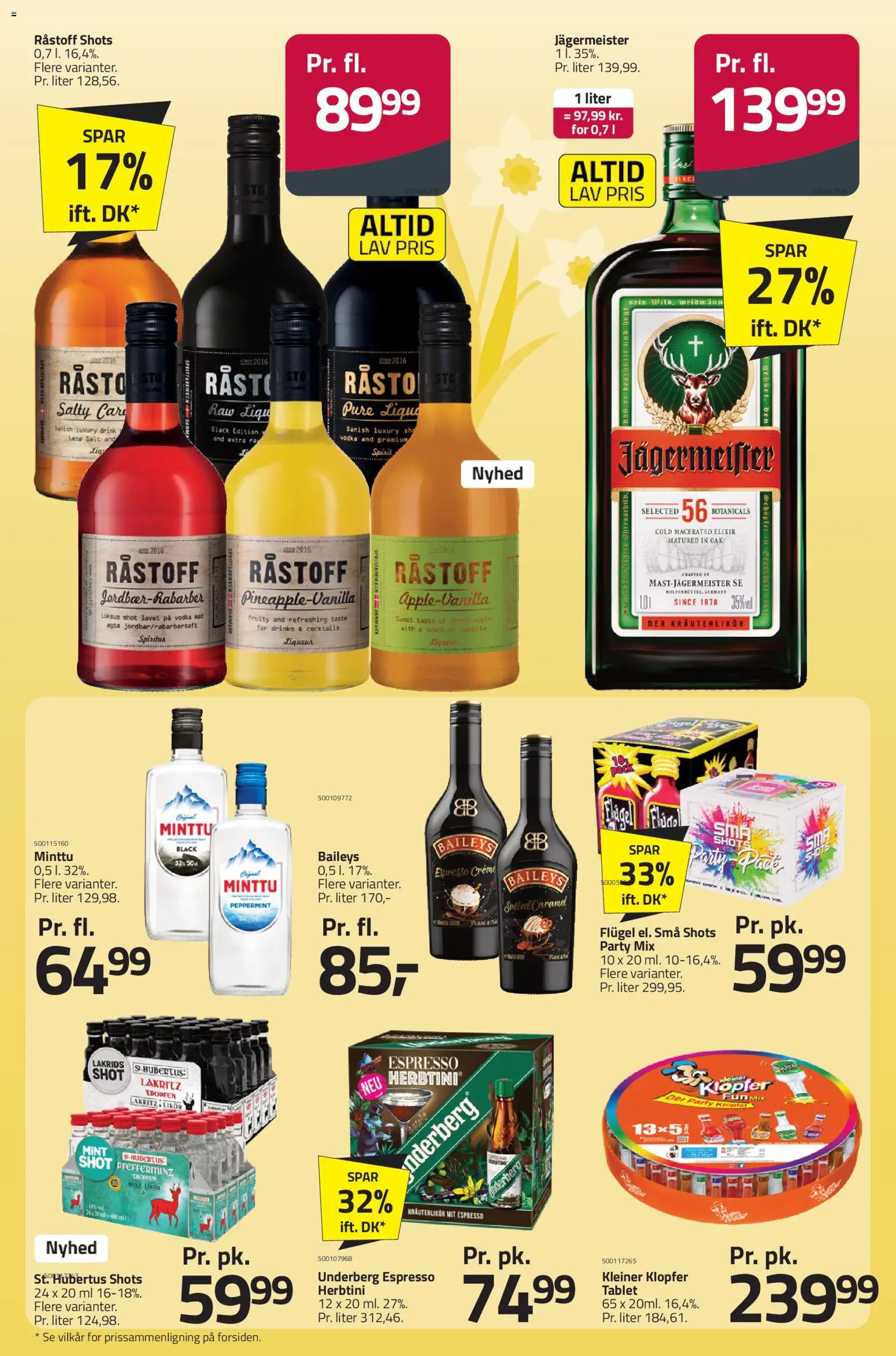 Fleggaard tilbudsavis – gyldig fra 29.04.2026 | Side: 38 | Produkter: Amendoins, Creme, Vodka, Tablet