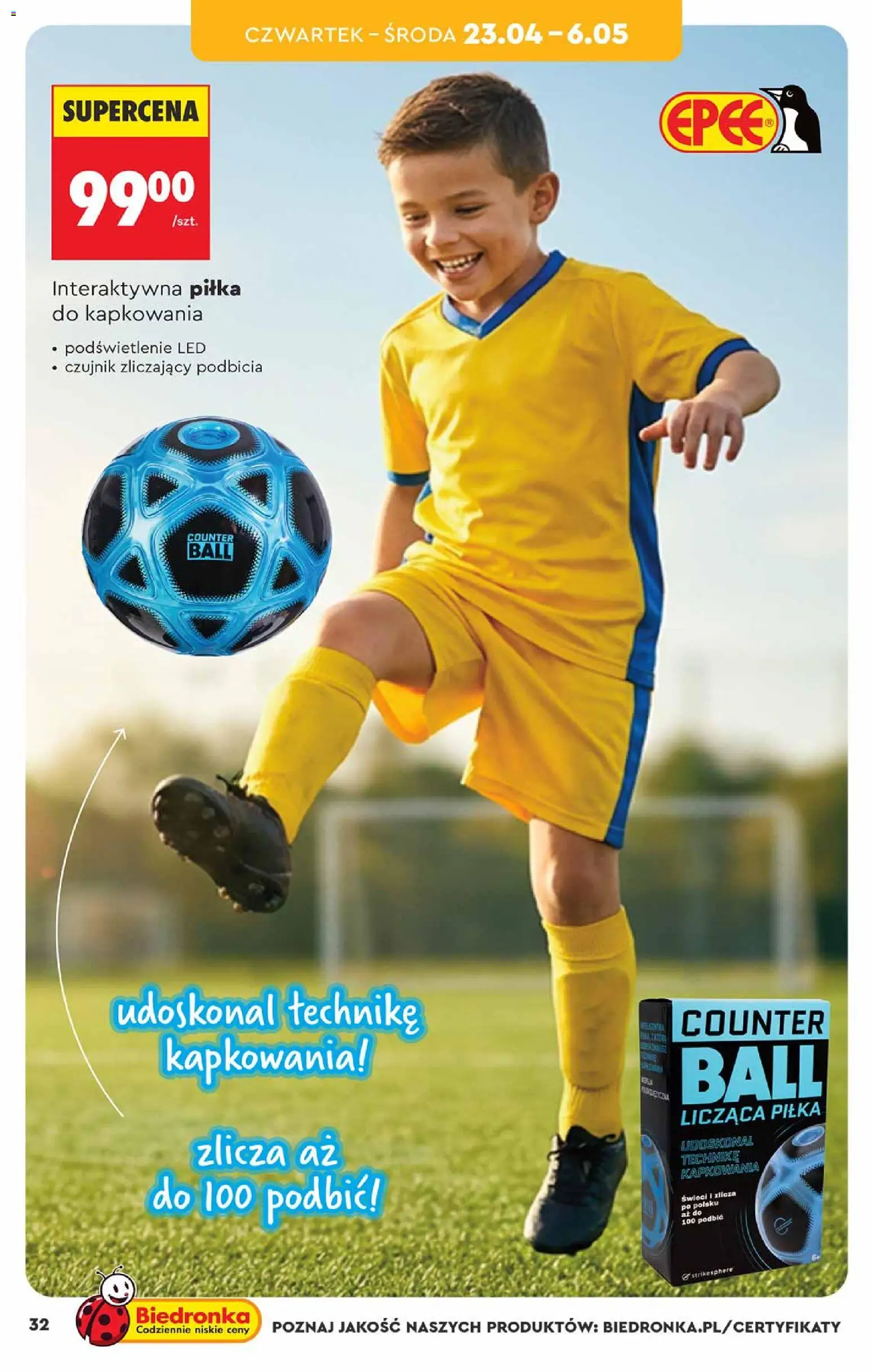 Biedronka gazetka - Hity i inspiracje od 18.04.2026 | Strona: 32