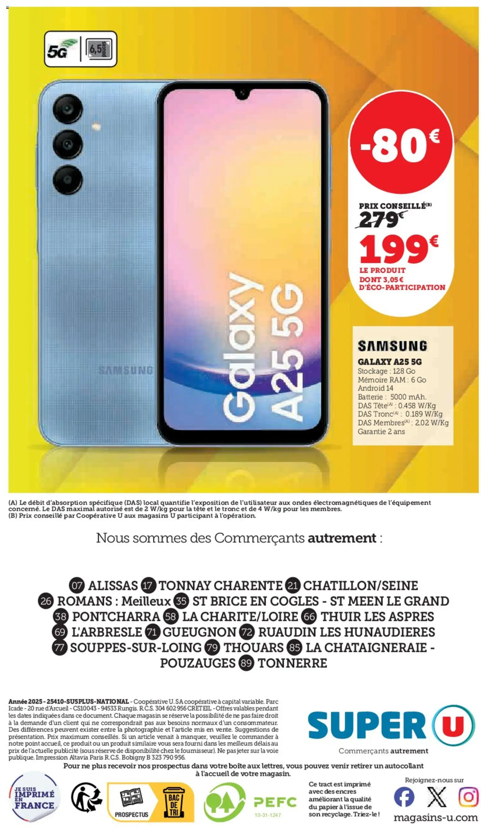 {H1} | Page: 20 | Produits: Batterie, Mémoire RAM