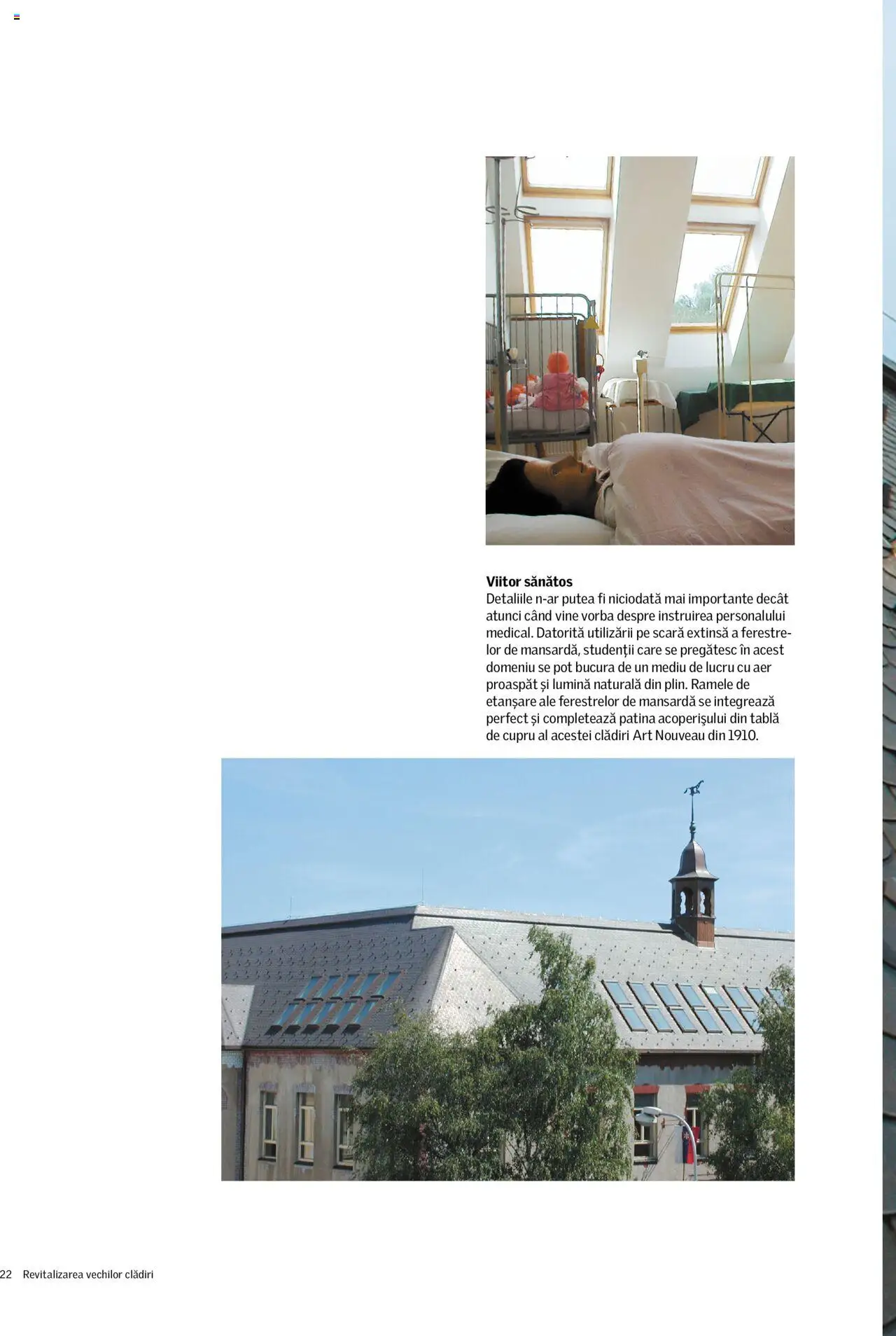 Velux catalog - Revitalizarea clădirilor istorice – valabil de la 01.10.2022 | Pagină: 22