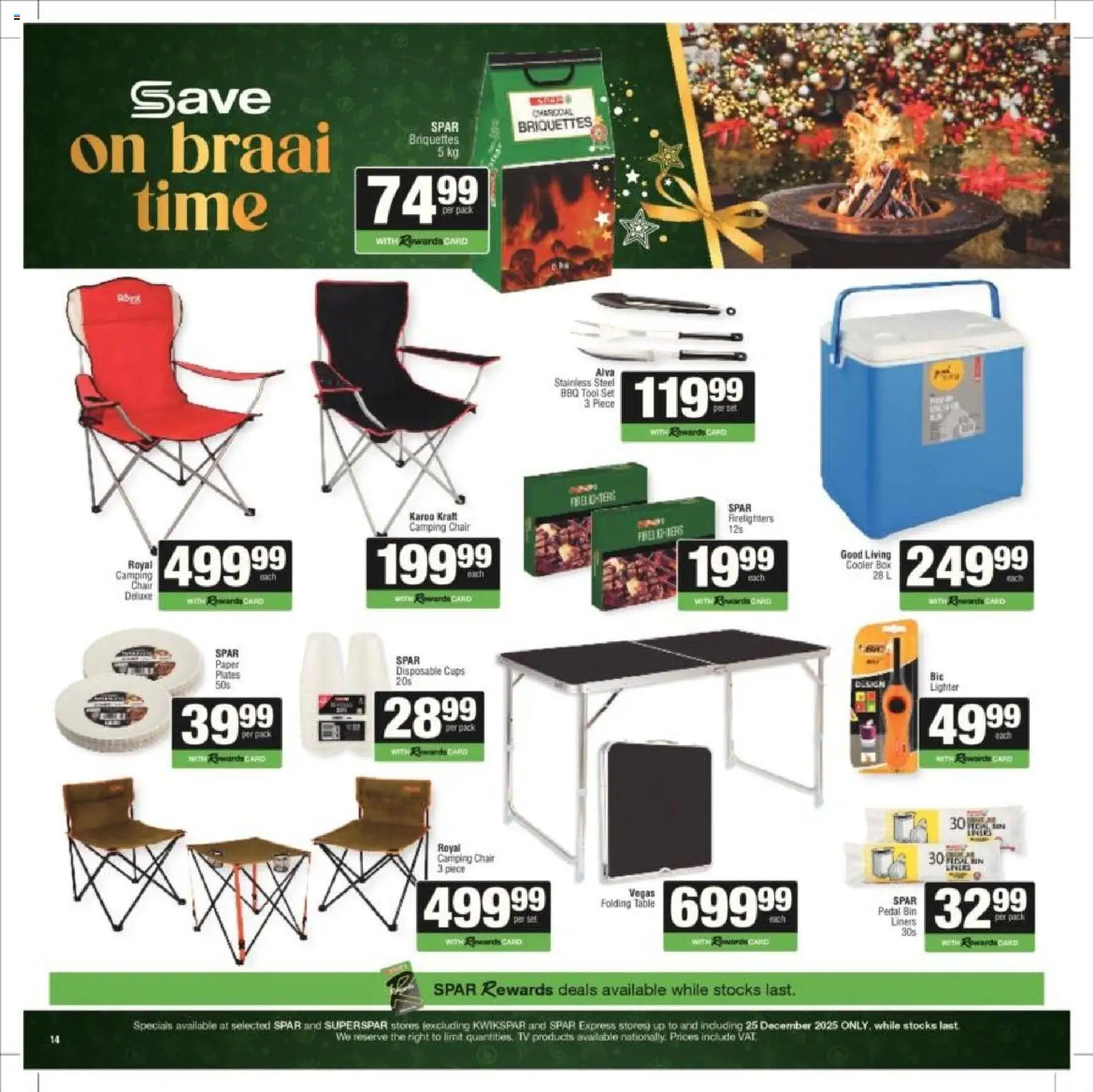 New Superspar catalogue – valid from 08.12.2025 | Page: 30 | Products: Table, Chair, Box, Paper