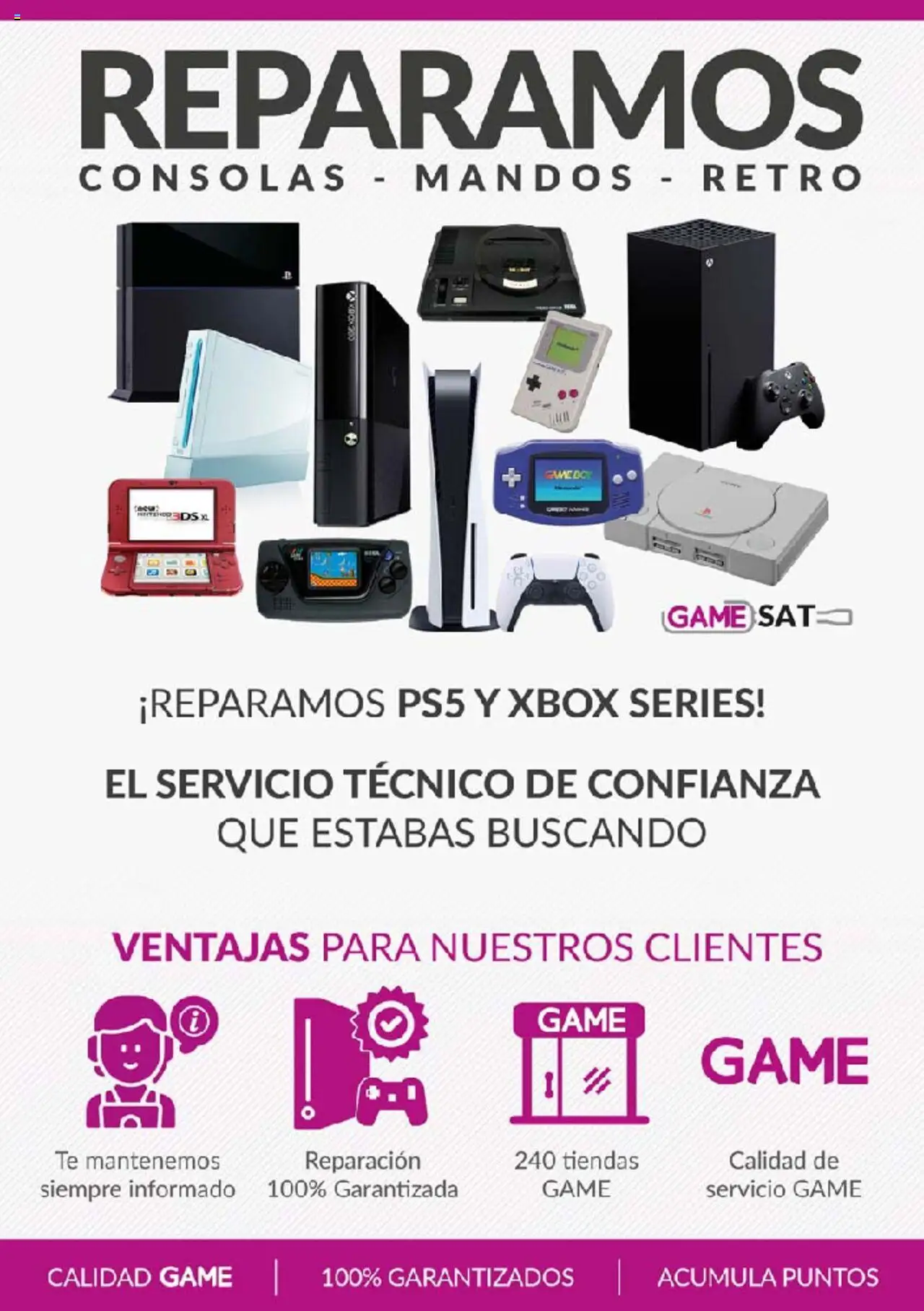 Game Reparamos consolas │ válido desde el 11.06.2024 | Página: 2 | Productos: Té, Xbox