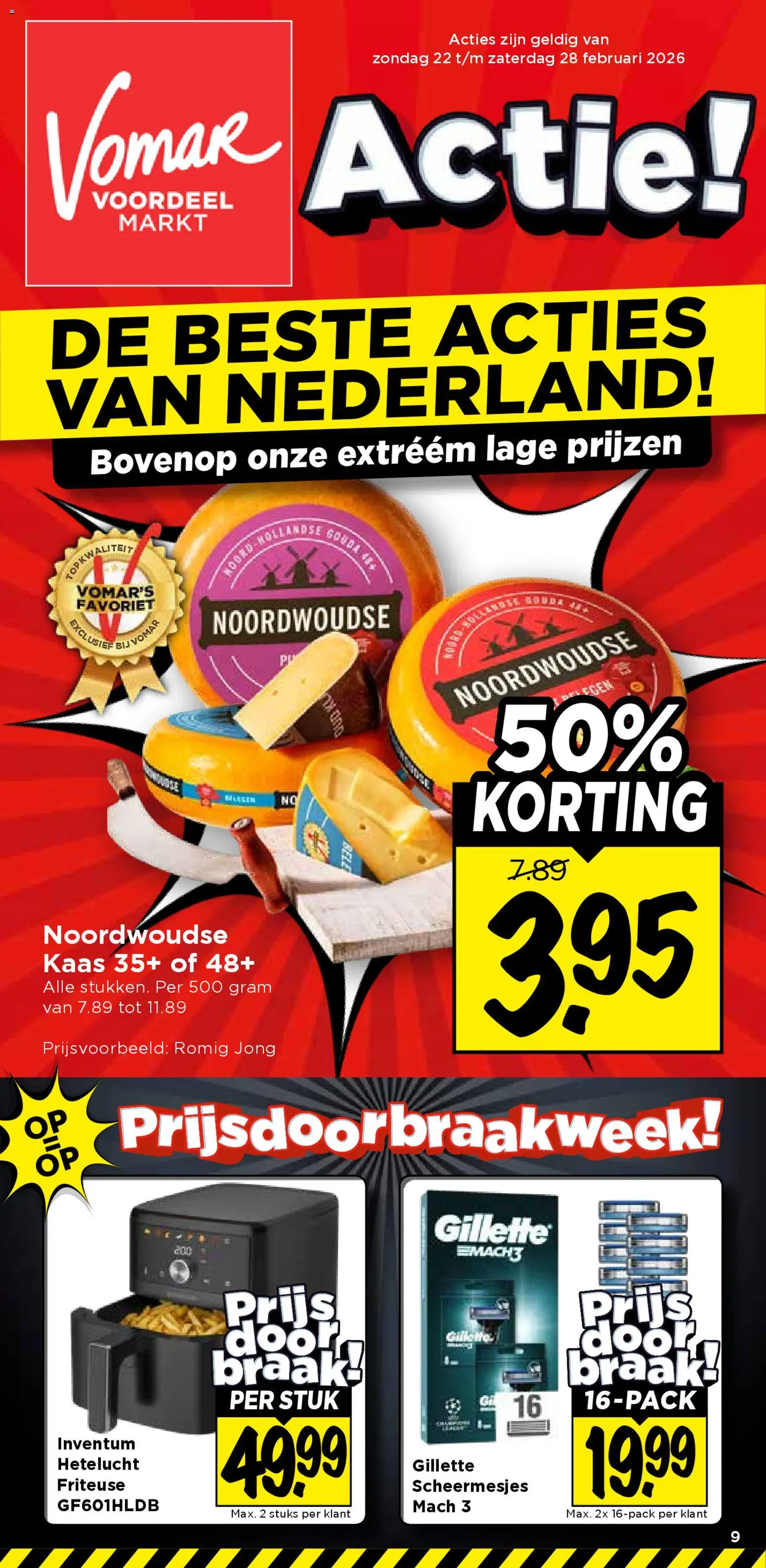 {H1} | Pagina: 1 | Producten: Kaas, Friteuse, Gouda