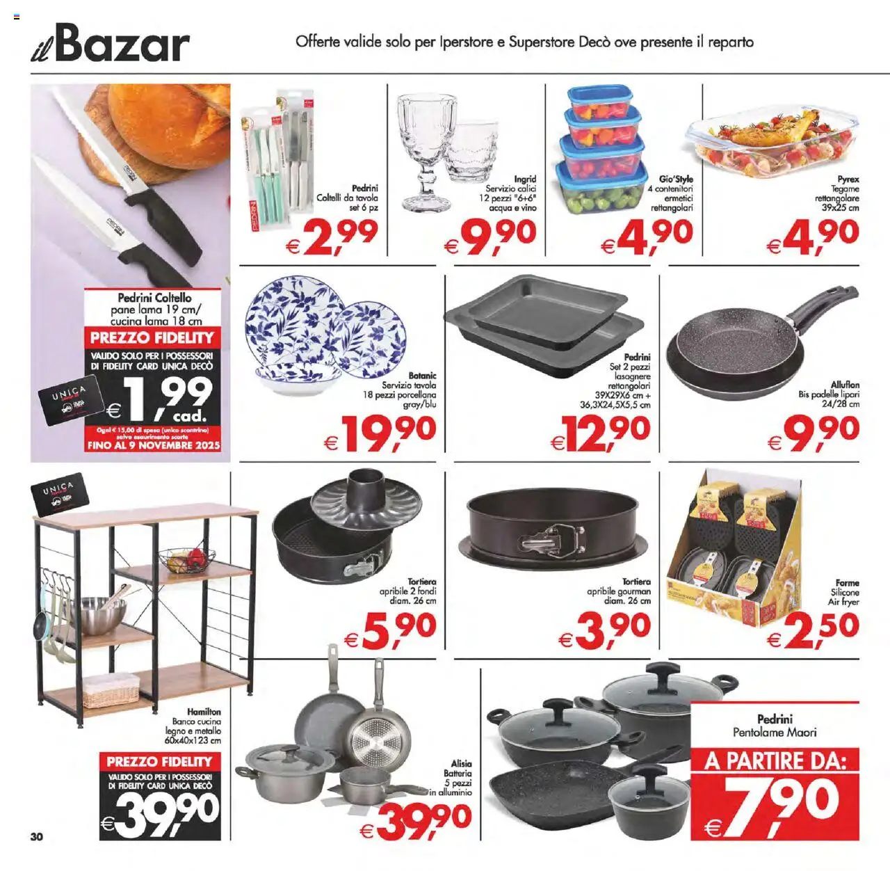 Volantino Decò del 14.10.2025 | Pagina: 40 | Prodotti: Pane, Acqua, Silicone, Batteria