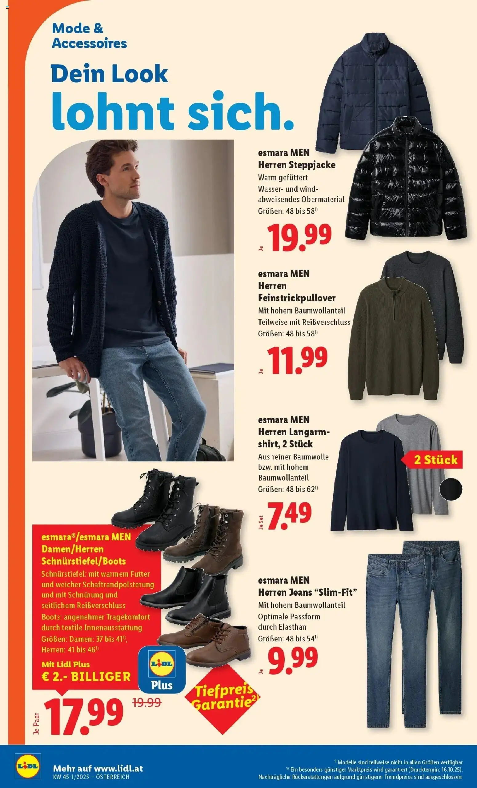 Lidl Flugblatt - Wien  gültig ab 30.10.2025 | Seite: 30 | Produkte: Wasser, Jeans