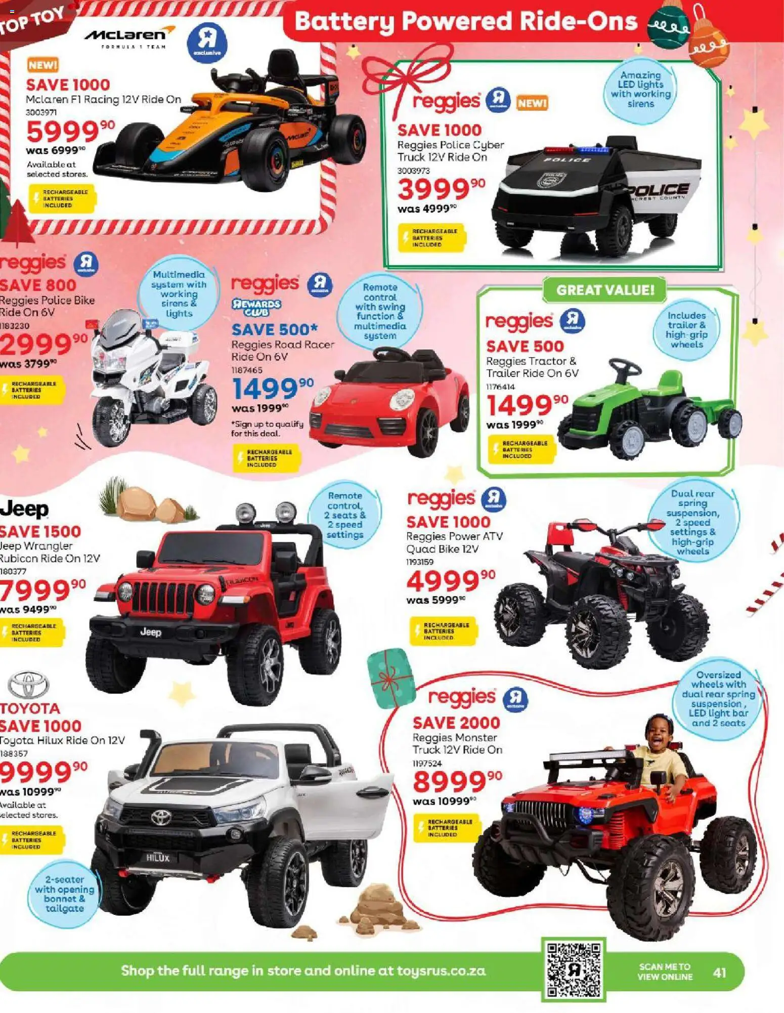 New Toys R Us catalogue – valid from 23.10.2025 | Page: 41 | Products: Battery, Light, Remote