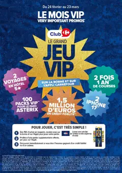 Carrefour - Prévisualisation de Carrefour Le mois vip, des promos très importantes valide à partir de 24.02.2026 | Page: 5