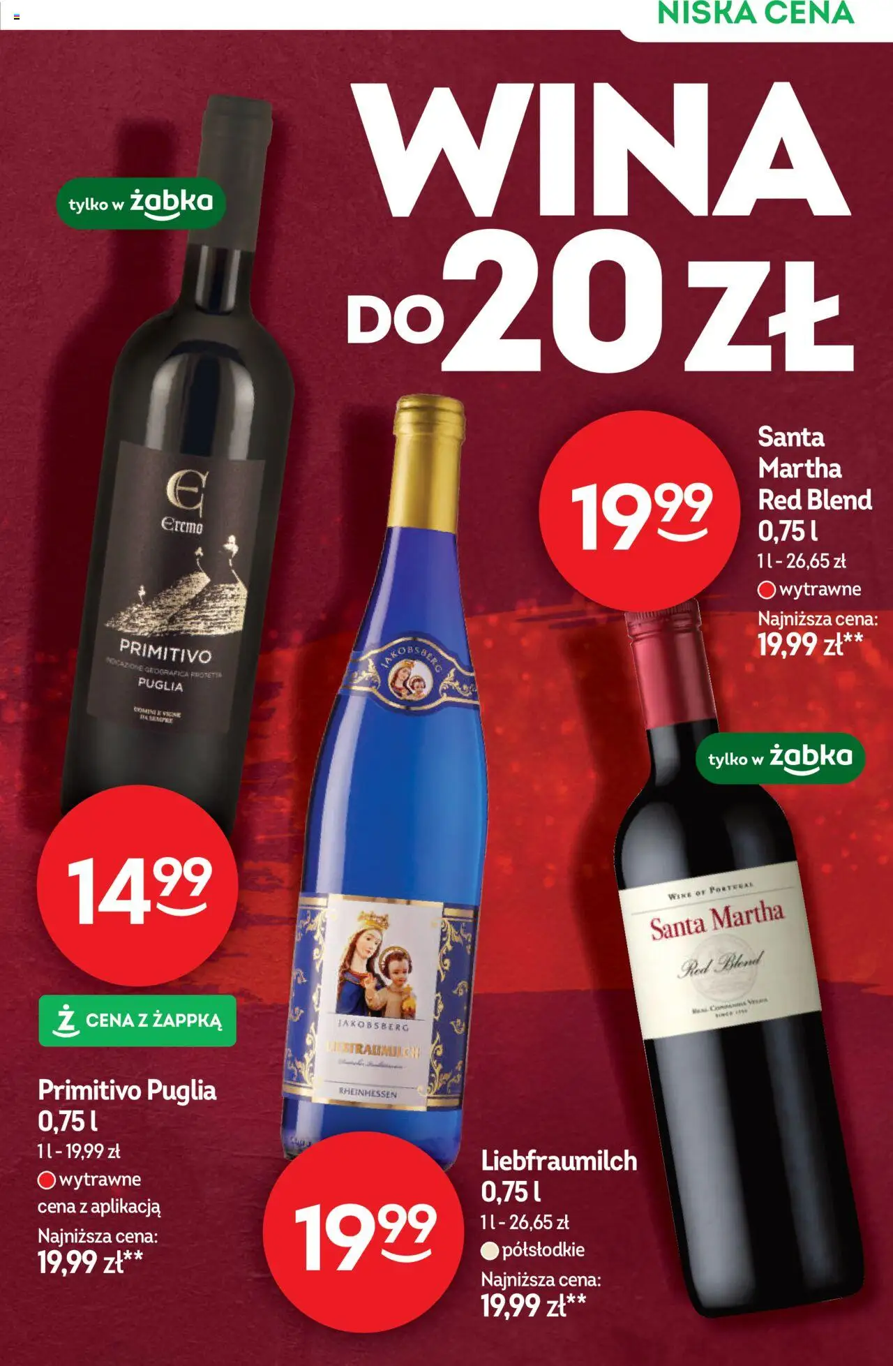 Żabka Gazetka - Katalog Win od 01.10.2025 | Strona: 9