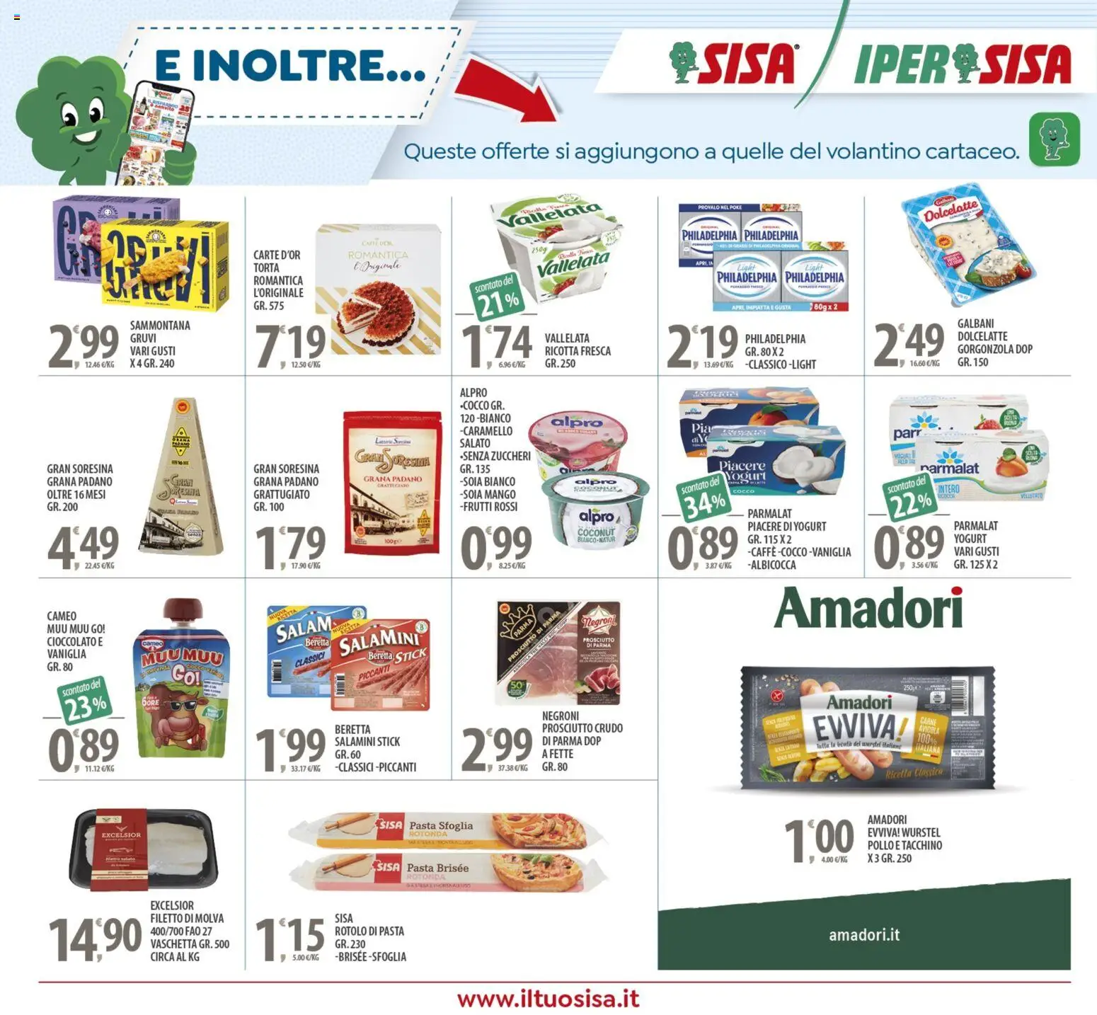 Volantino SISA del 05.12.2025 | Pagina: 20 | Prodotti: Cioccolato, Pasta sfoglia, Cocco, Gorgonzola