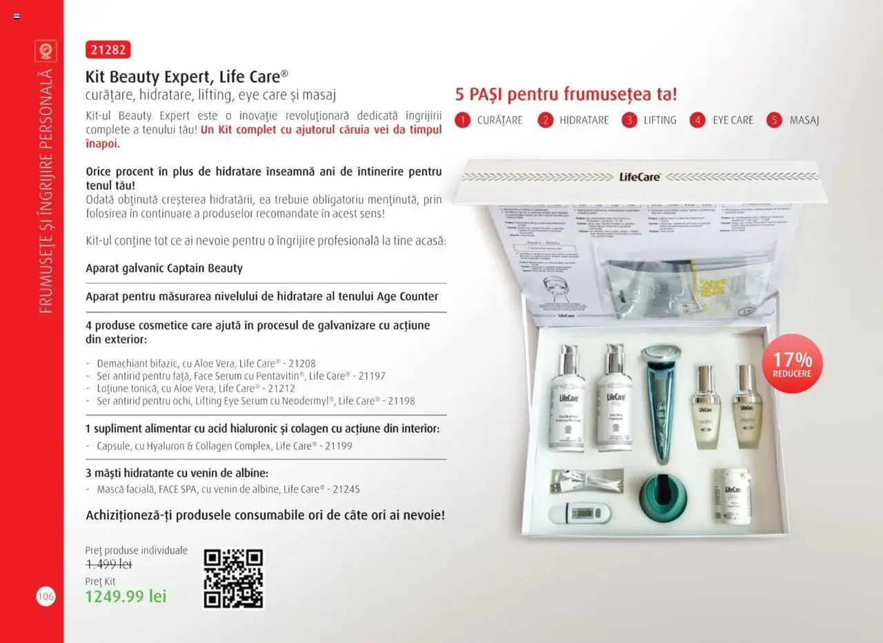 Life Care catalog - Aprilie/Octombrie – valabil de la 01.04.2025 | Pagină: 108 | Produse: Serum, Demachiant