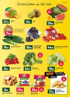 Náhled letáku Terno leták od 11.03.2026 | Strana: 6 | Produkty: Brokolice, Paprika, Brambory, Cibule