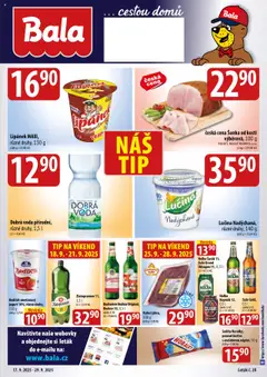 Náhled letáku BALA velký leták Holba + od 17.09.2025