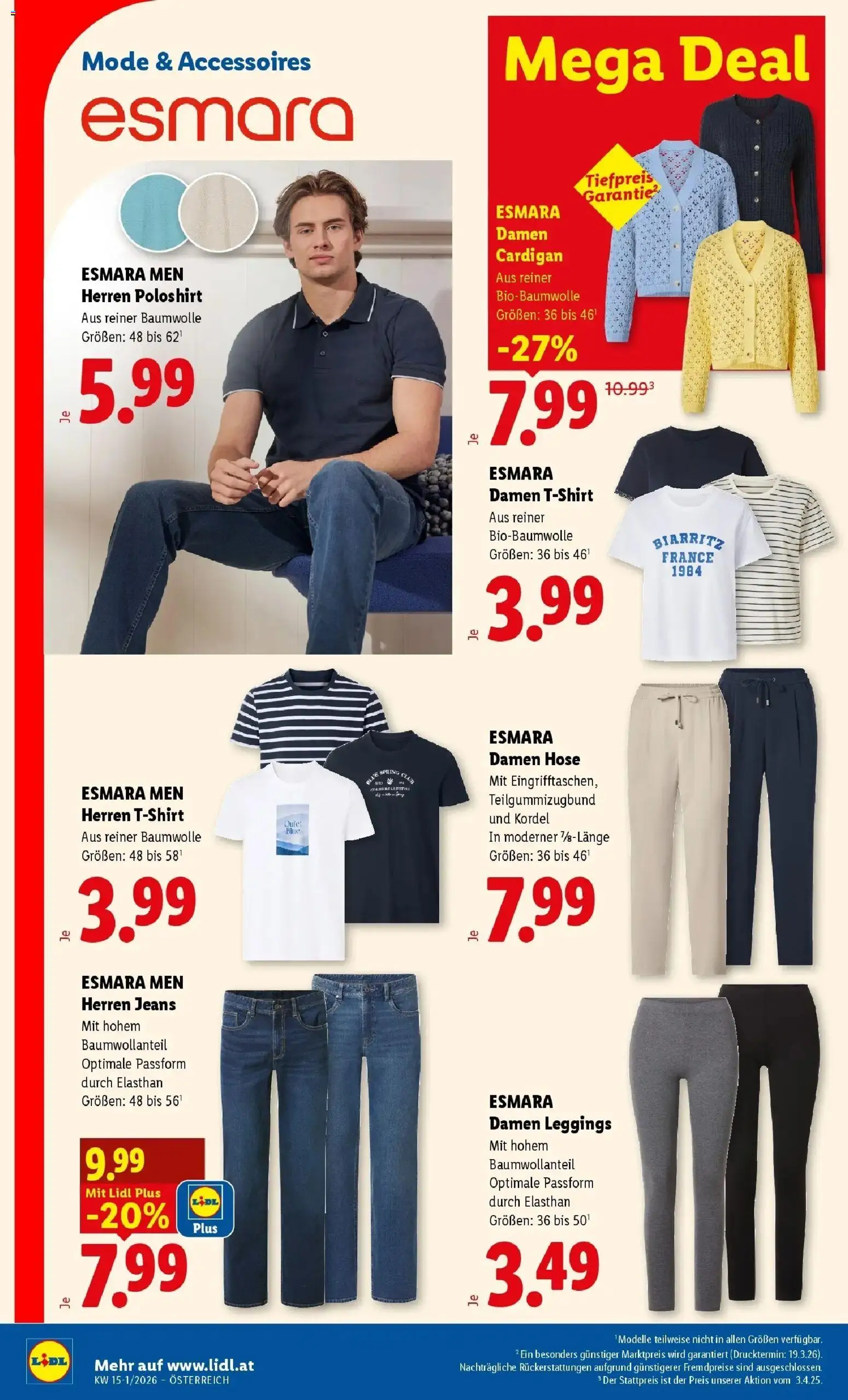 Lidl Flugblatt - Wien, Langenzersdorf, Zwettl gültig ab 02.04.2026 | Seite: 35 | Produkte: Hose, Leggings, Jeans