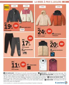 E.Leclerc - Prévisualisation de VESTE SHERPA ADULTE, 100% Polyester. Du S au XXL. Autres coloris disponibles. valide à partir de 06.01.2026 | Page: 35