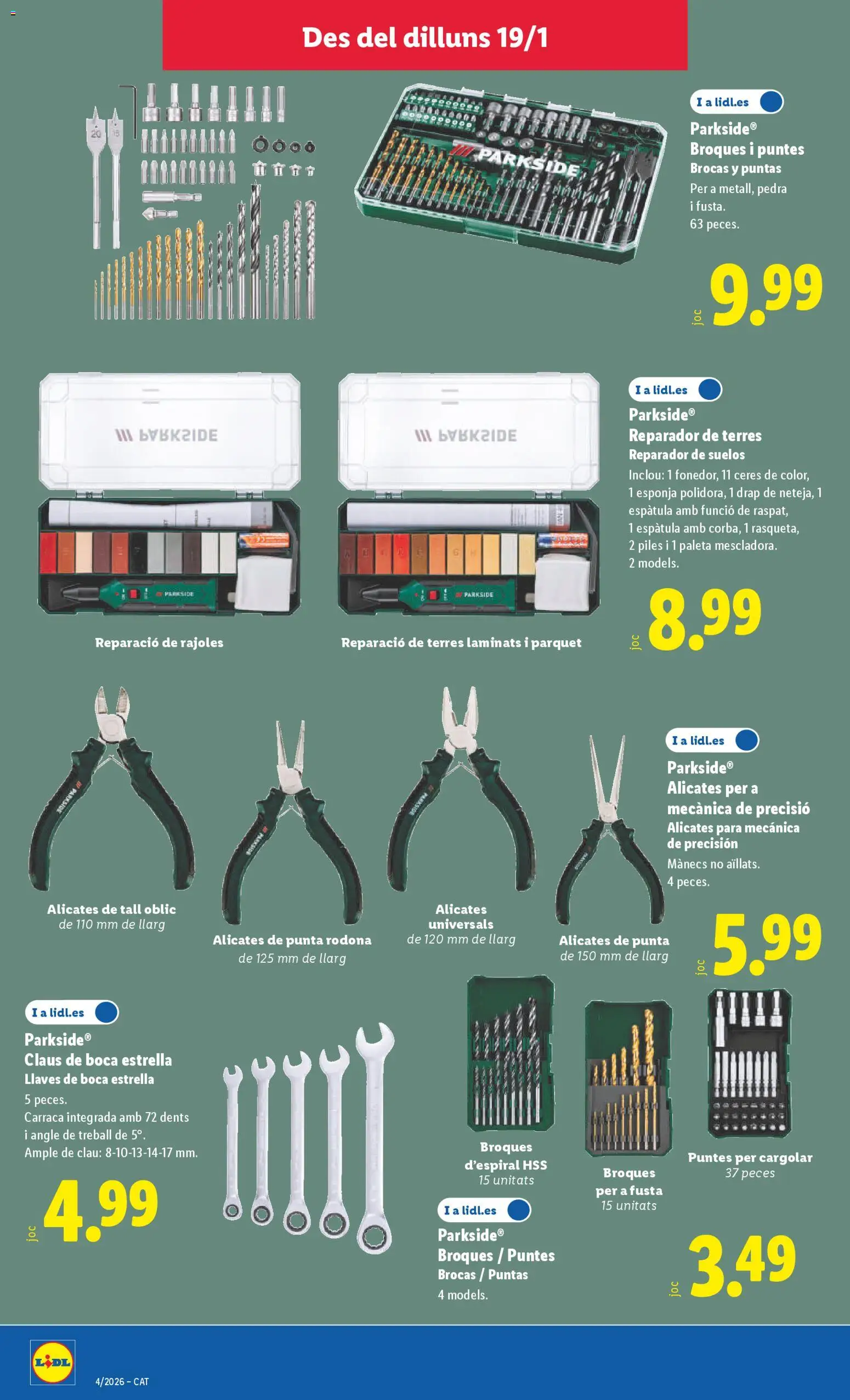 Lidl folleto de bazar │ válido desde el 19.01.2026 | Página: 6 | Productos: Esponja