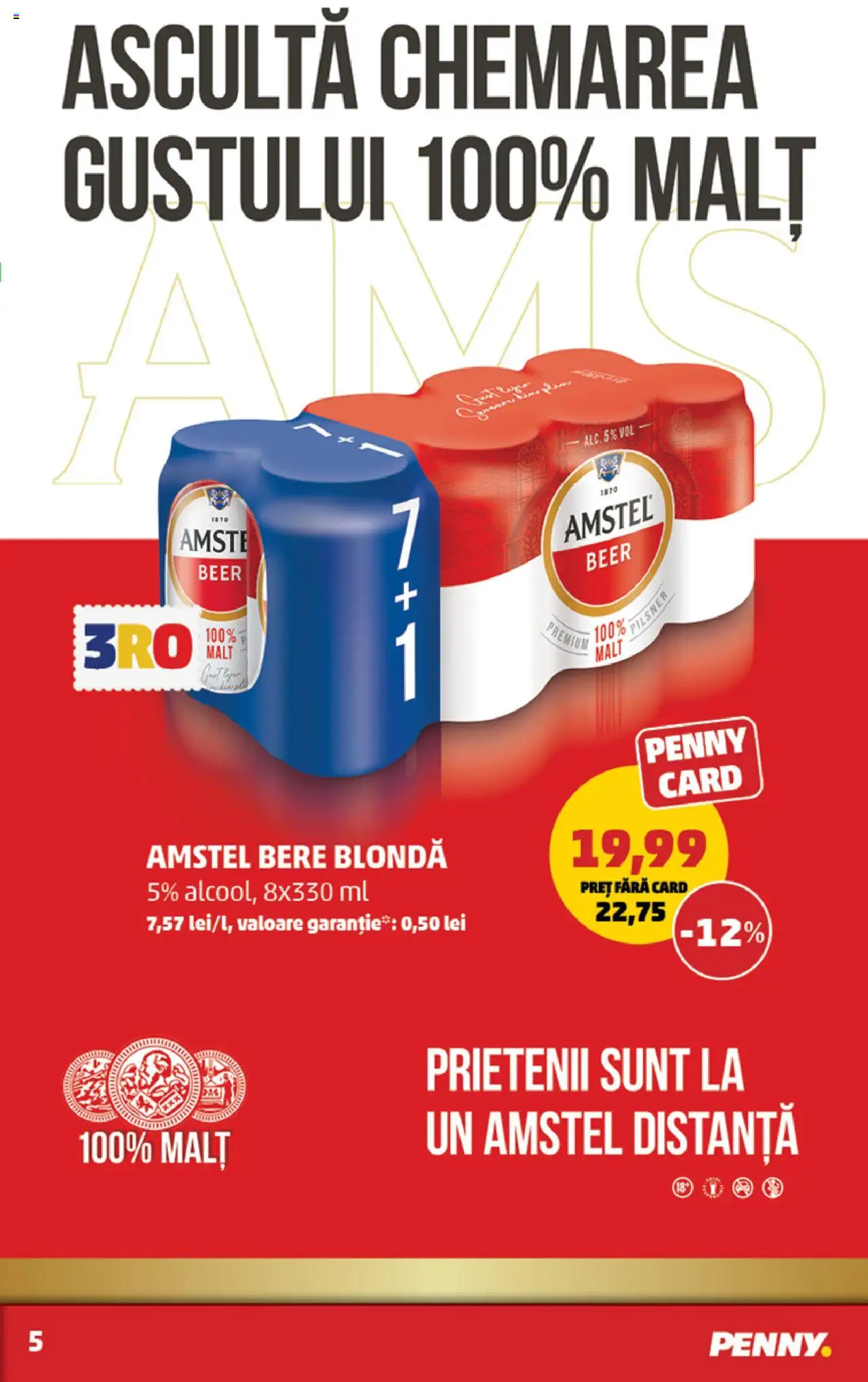 Catalog PENNY – valabil de la 06.08.2025 | Pagină: 5 | Produse: Bere