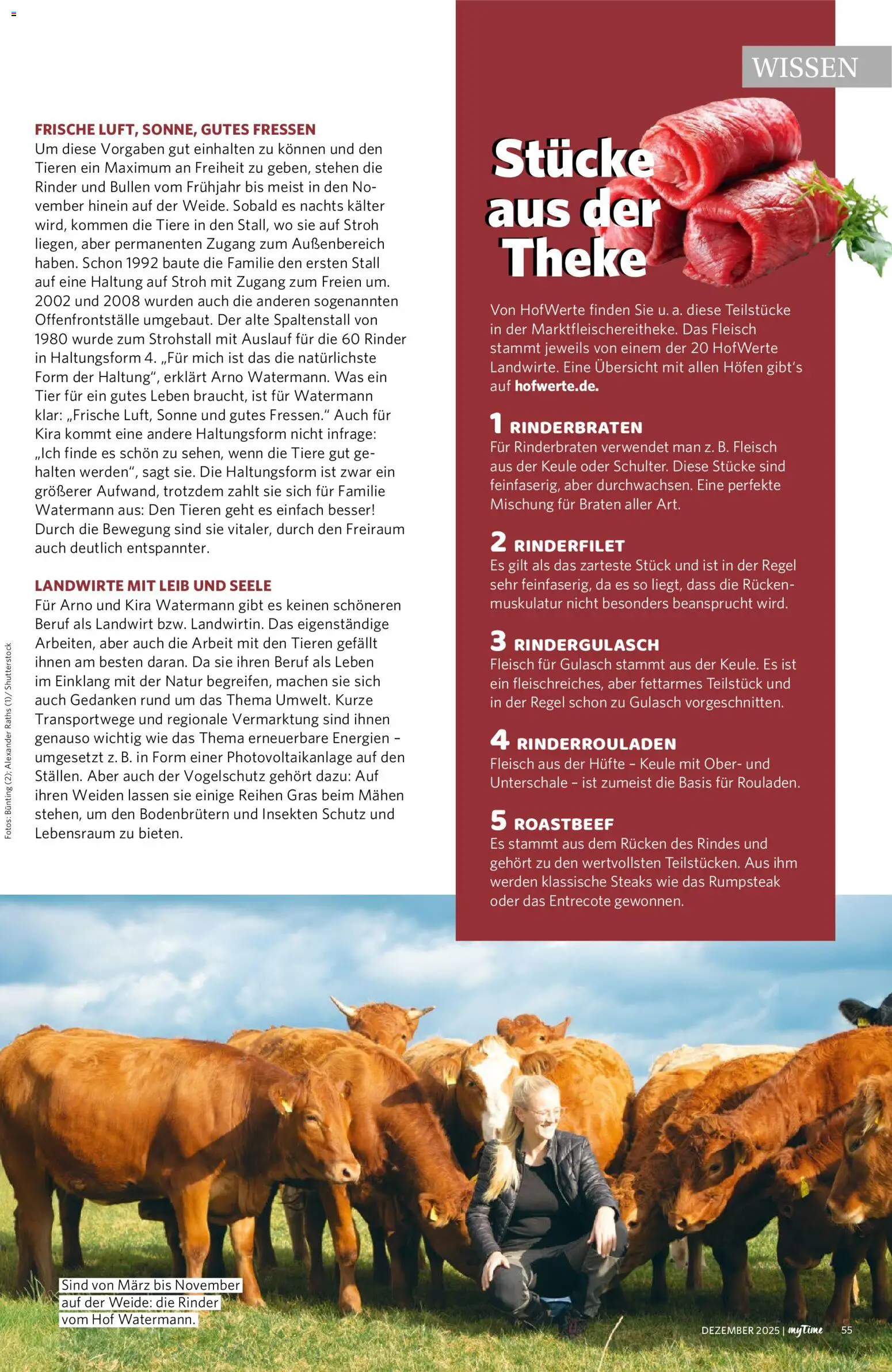 Combi  myTime Dezember 2025 – gültig ab 01.12.2025 | Seite: 55 | Produkte: Rindergulasch, Theke, Roastbeef, Gulasch