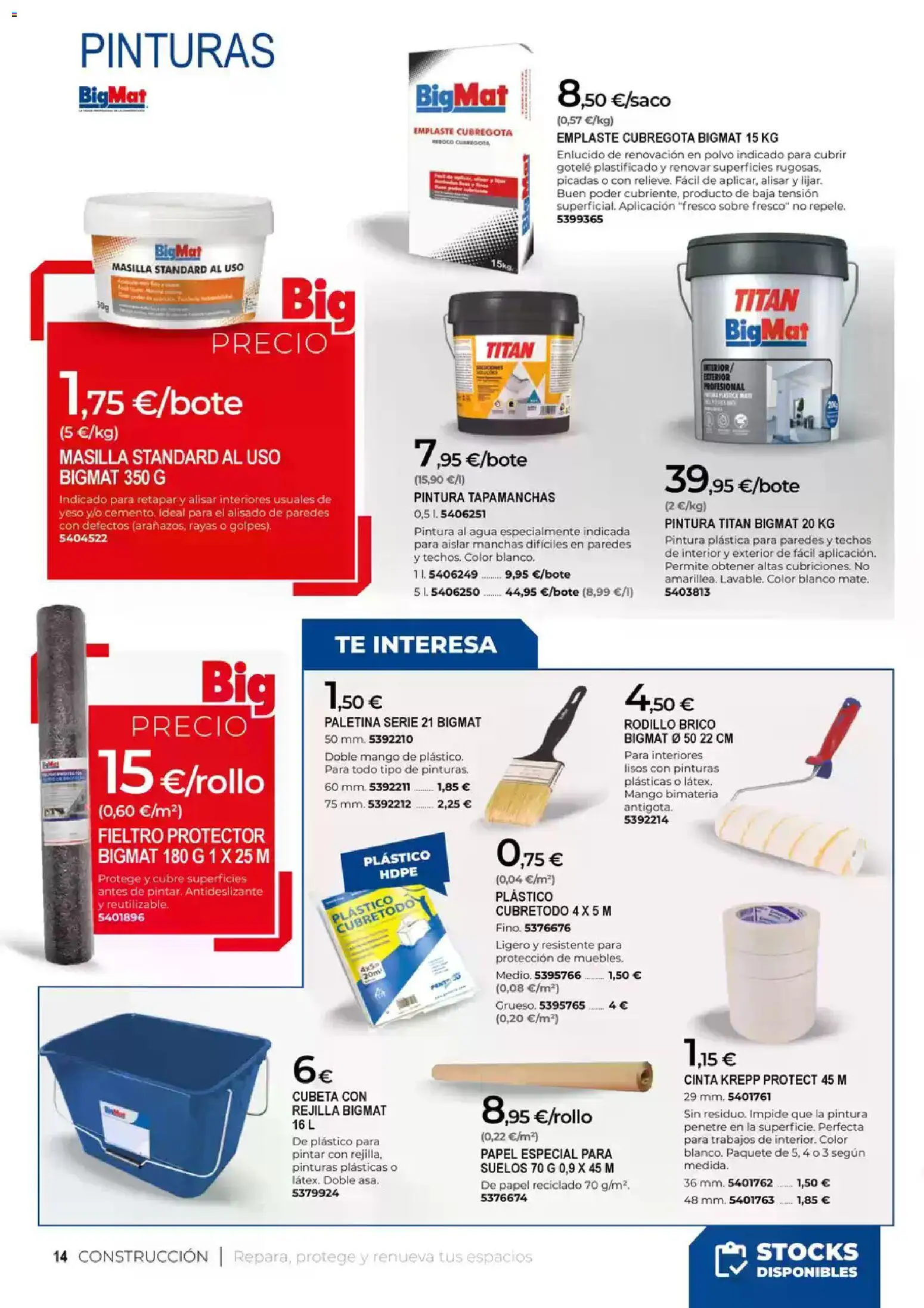 BigMat folleto │ válido desde el 20.02.2026 | Página: 14 | Productos: Polvo, Té, Pintura plástica, Ρούτερ