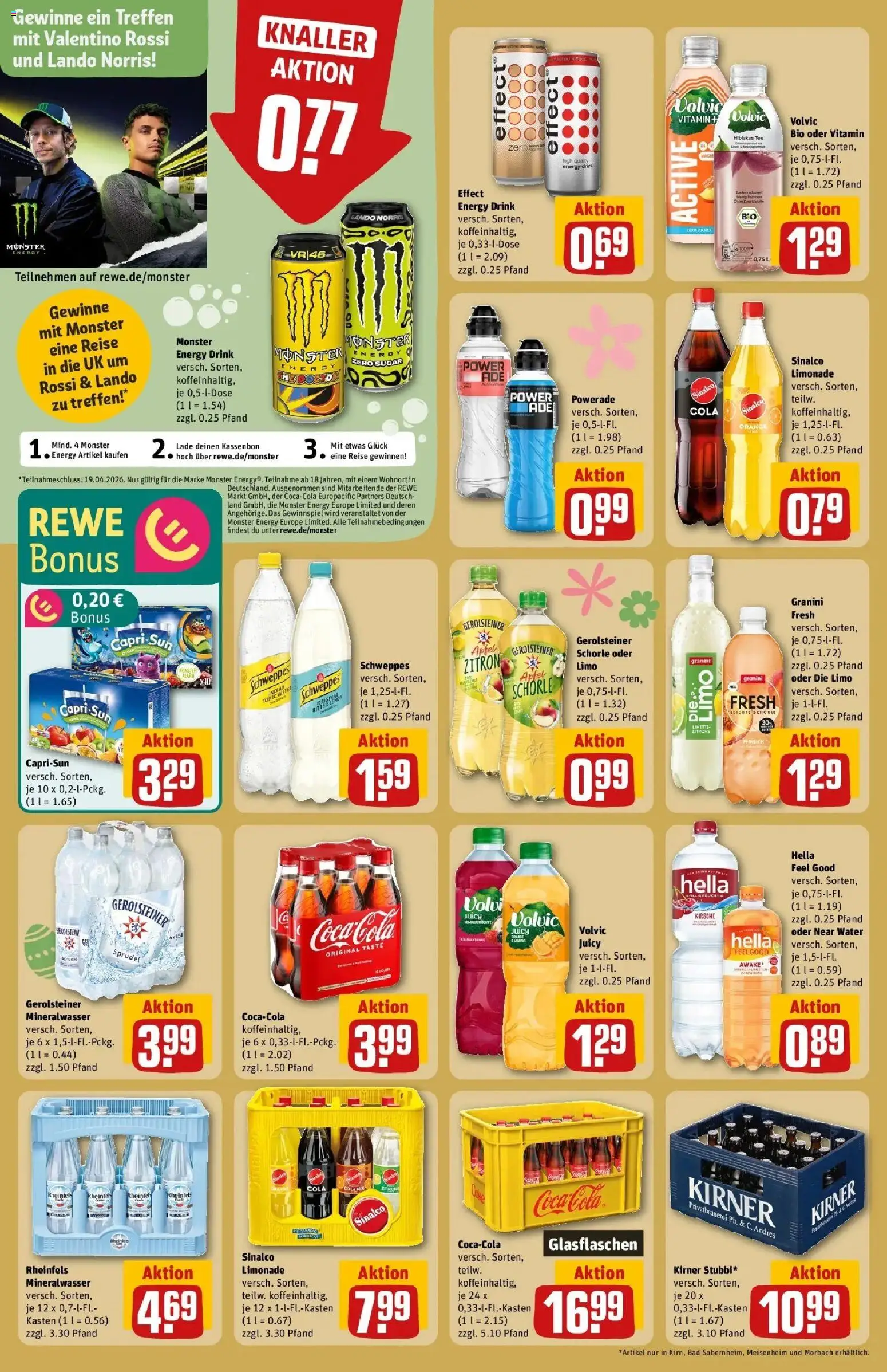 Rewe Prospekt Morbach	 – gültig ab 30.03.2026 | Seite: 18 | Produkte: Zucker, Pfirsich, Granini, Volvic