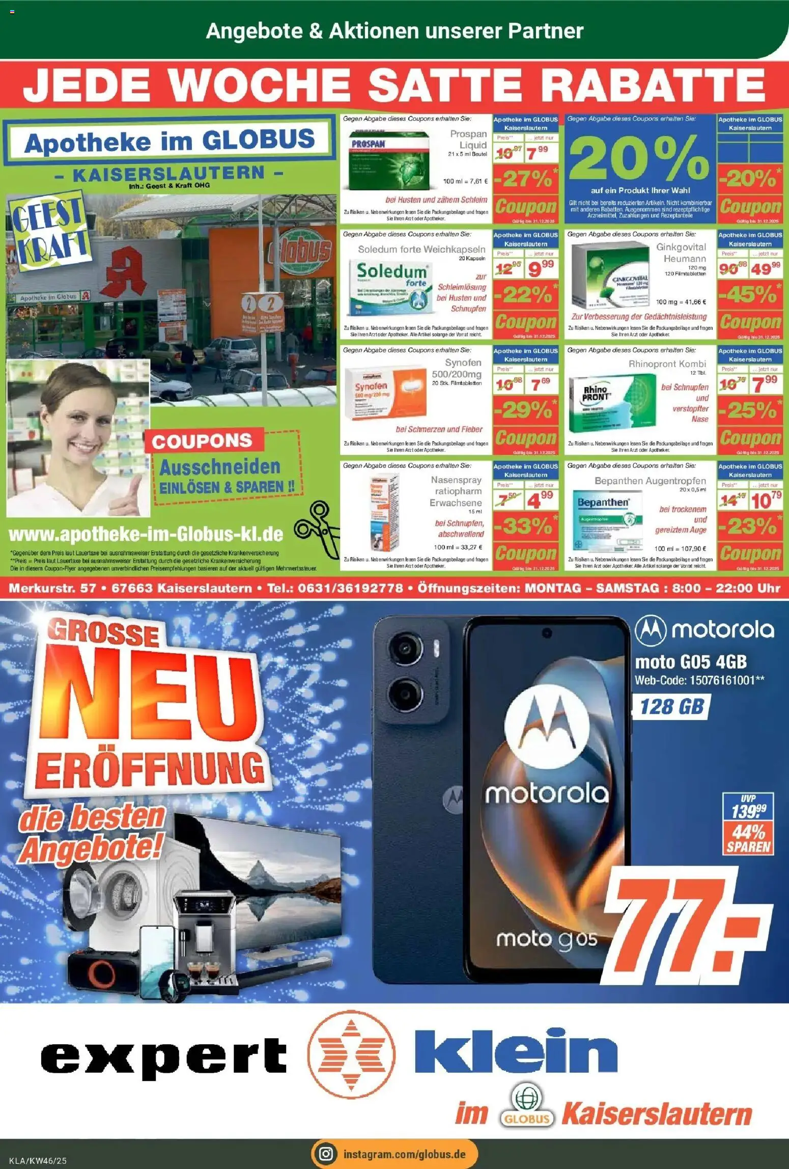 Globus prospekt Kaiserslautern	 – gültig ab 10.11.2025 | Seite: 24 | Produkte: BH, Uhr